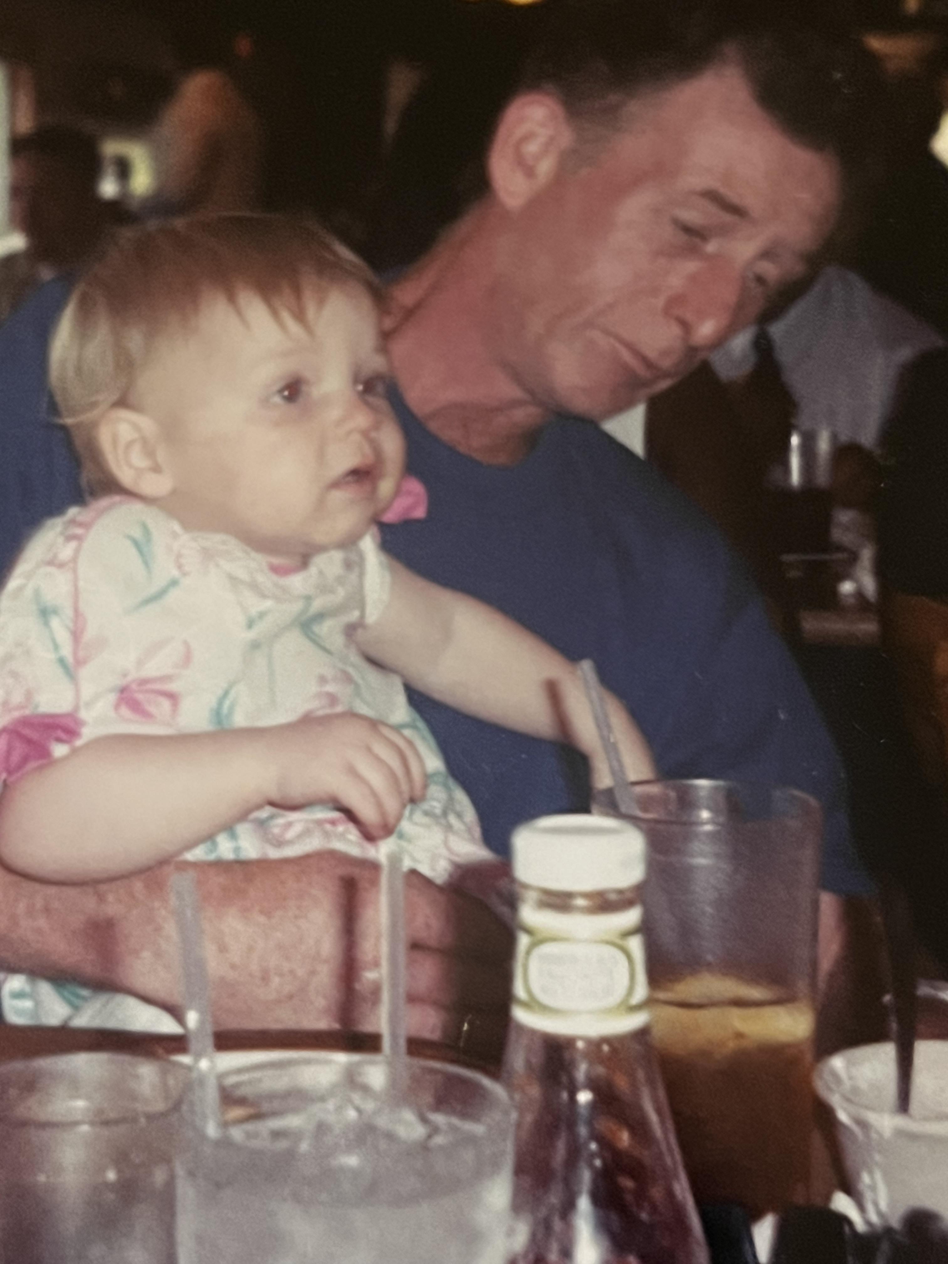 Dad and me (Colleen)