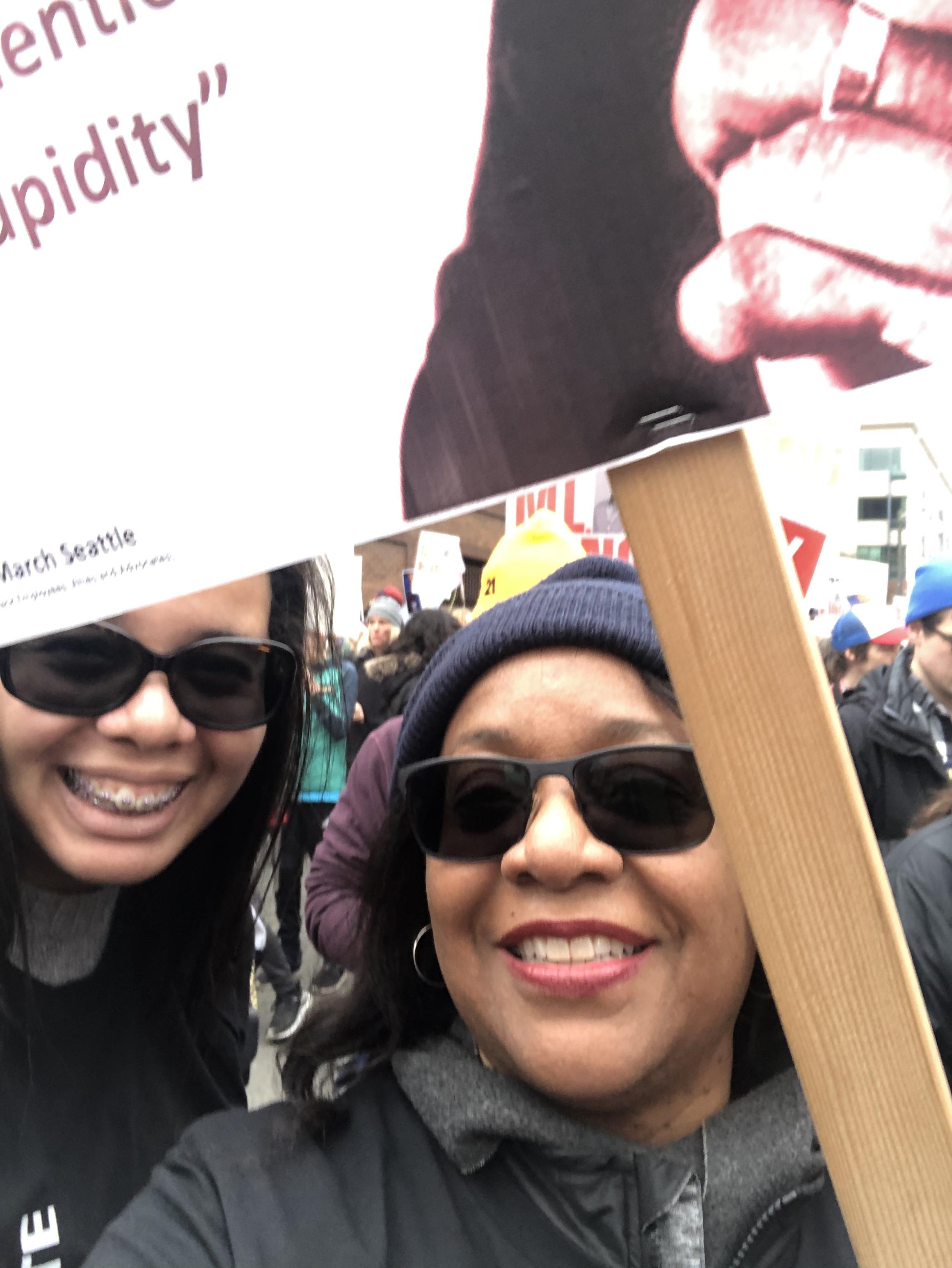 She always loved volunteering.