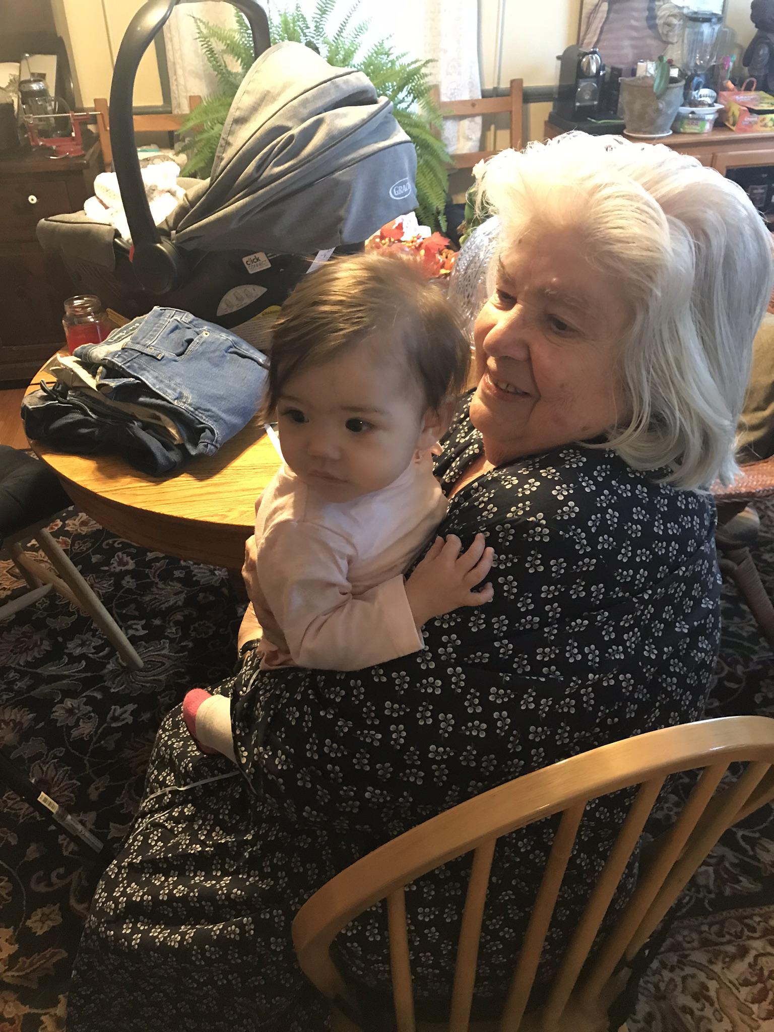 Meeting Great Grandma