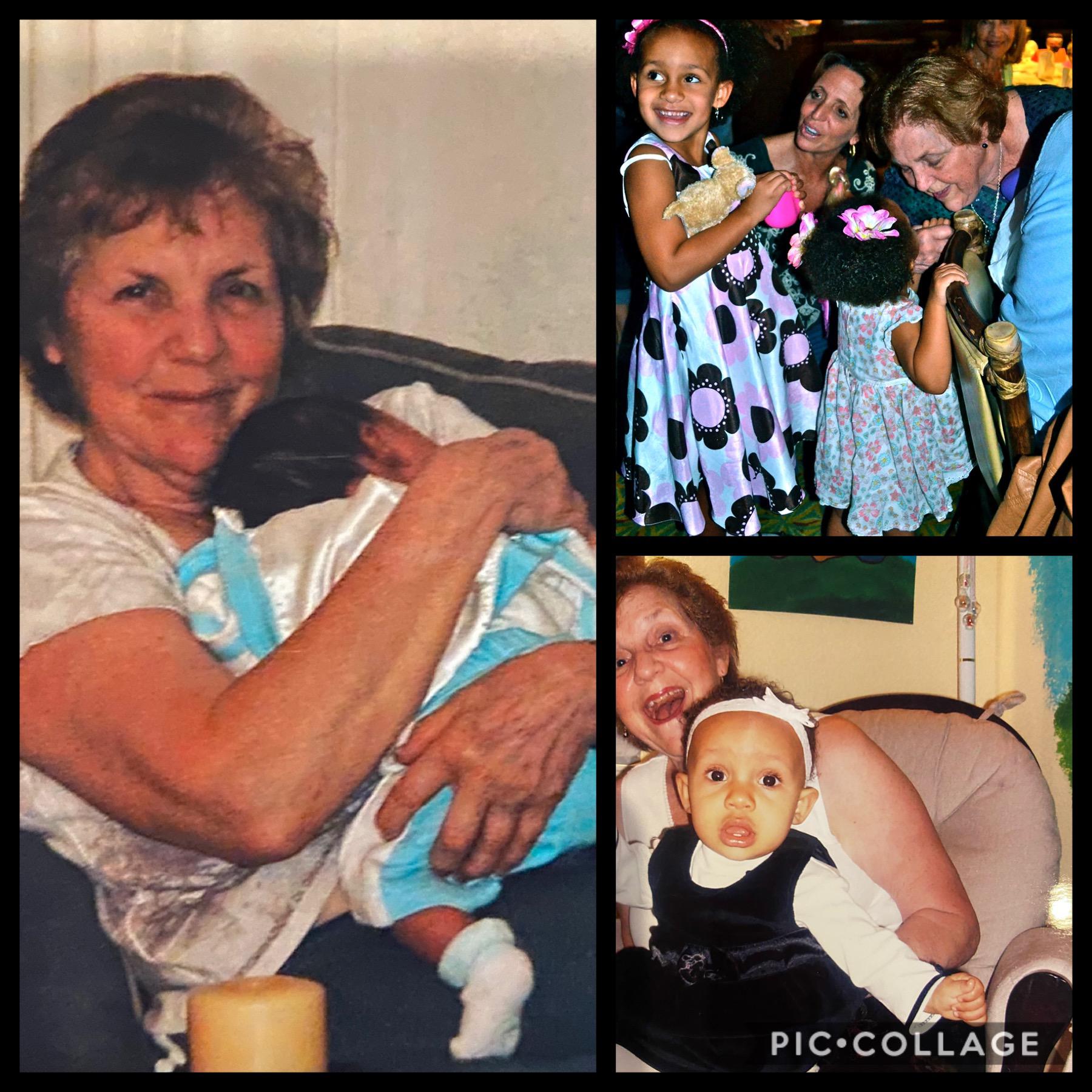 Mom with youngest grand babie…