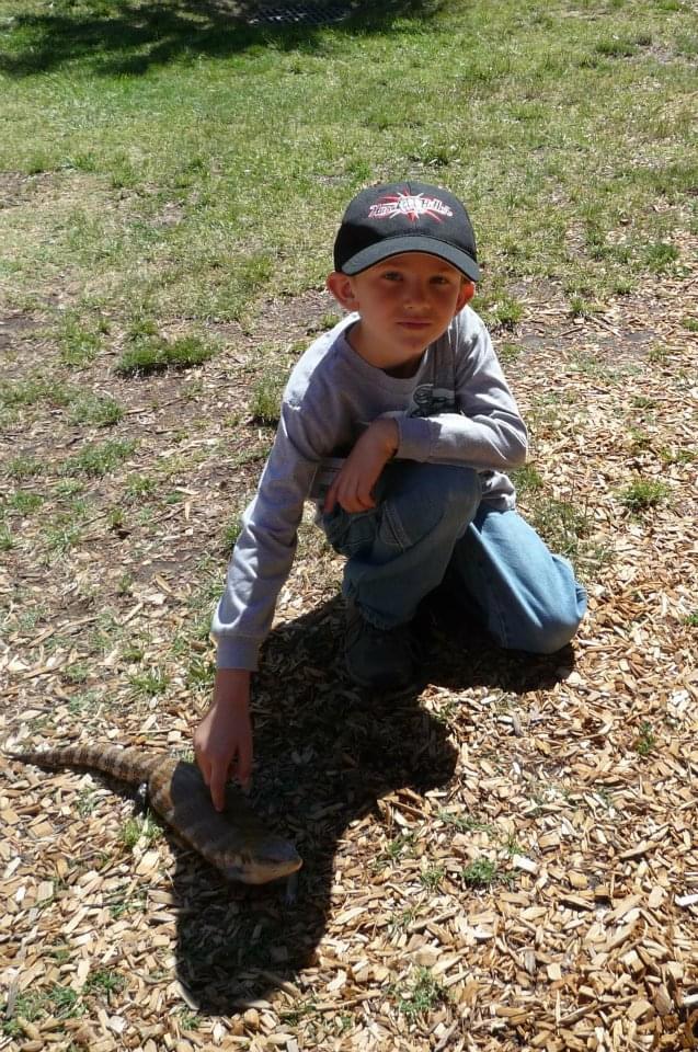 He loved animals so much! All…