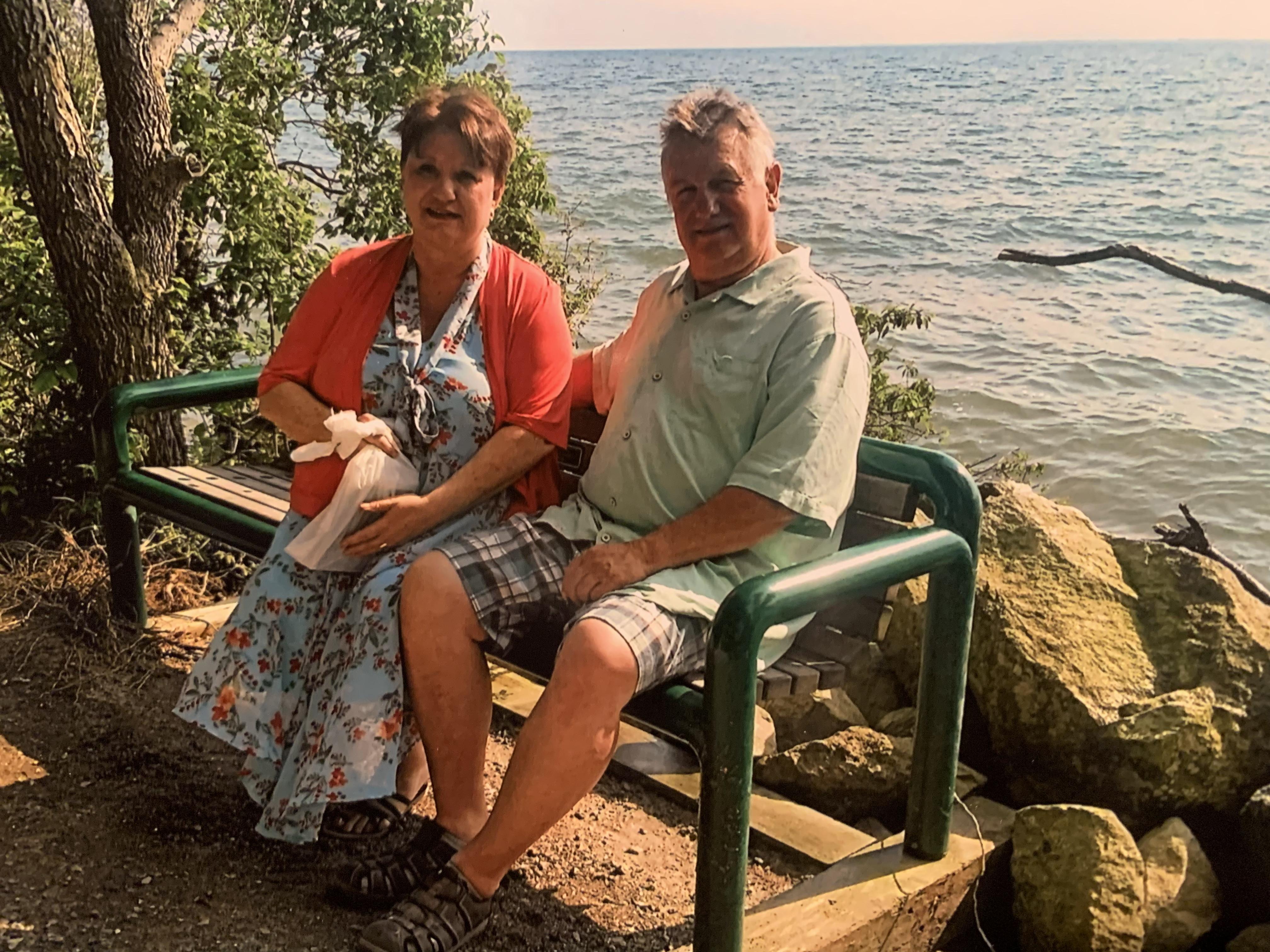 Mr and Mrs Tate at Pt Peelee …