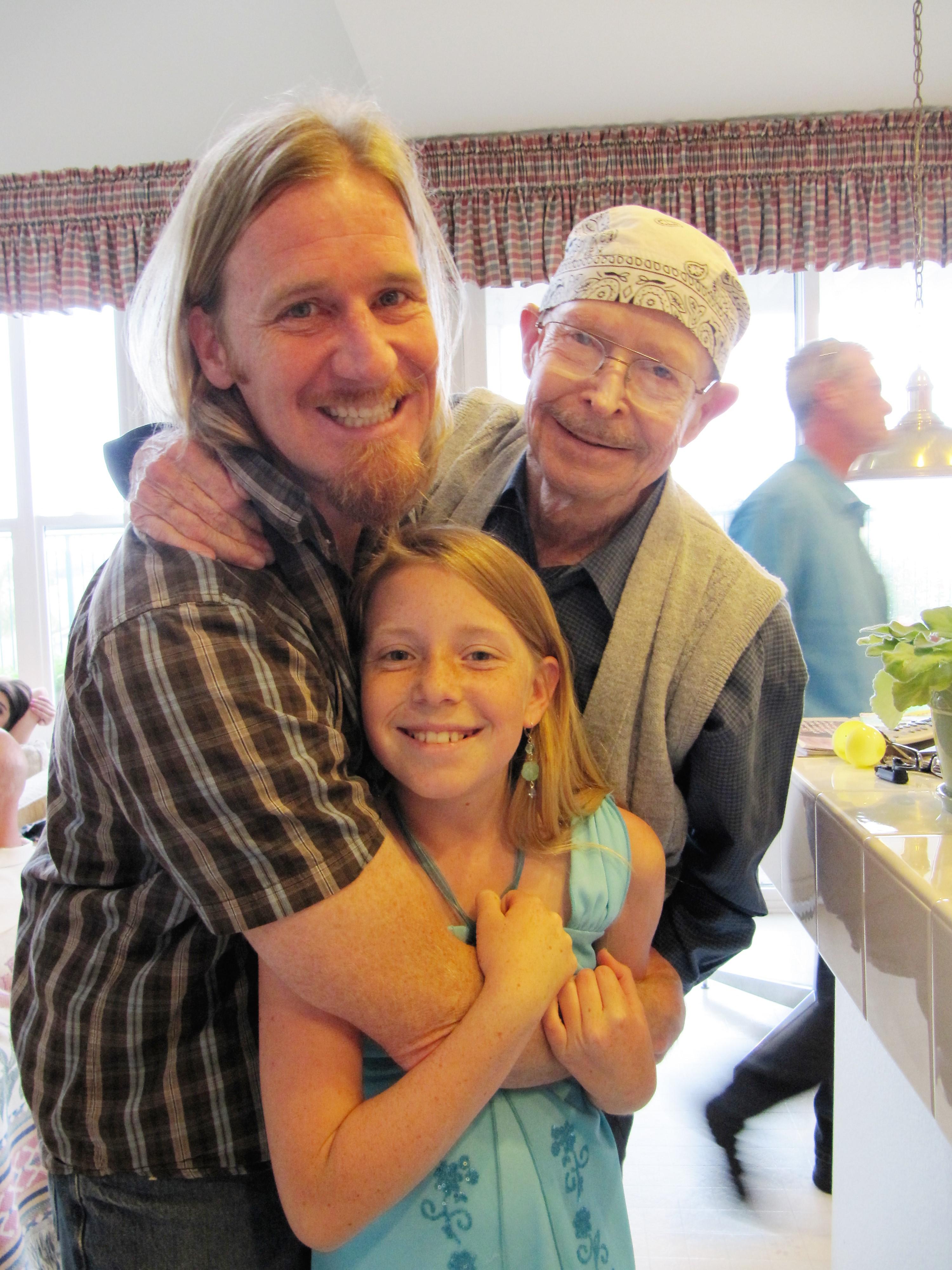 With Jeff and Megan