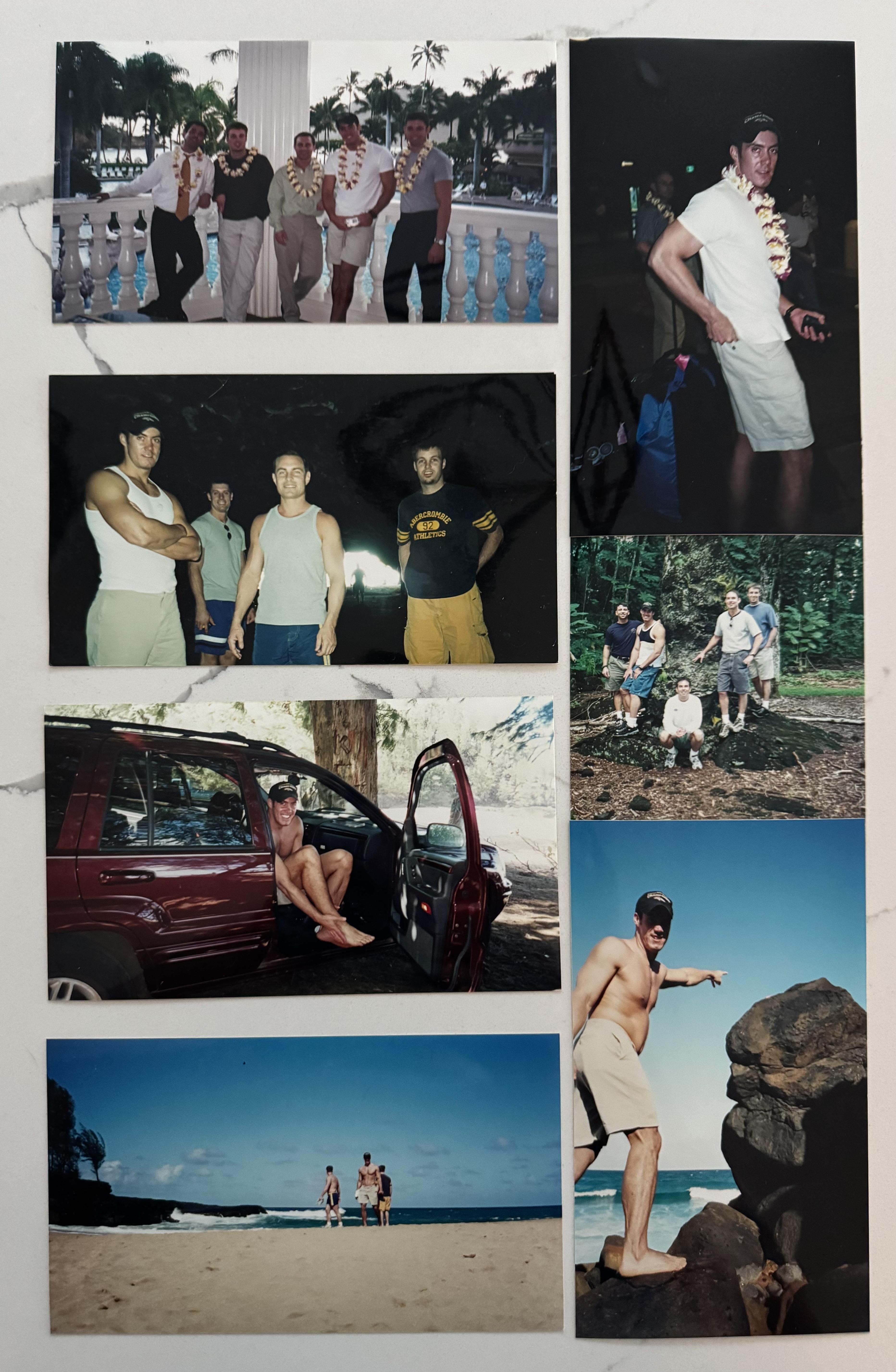 Montage of pictures in Kauai …