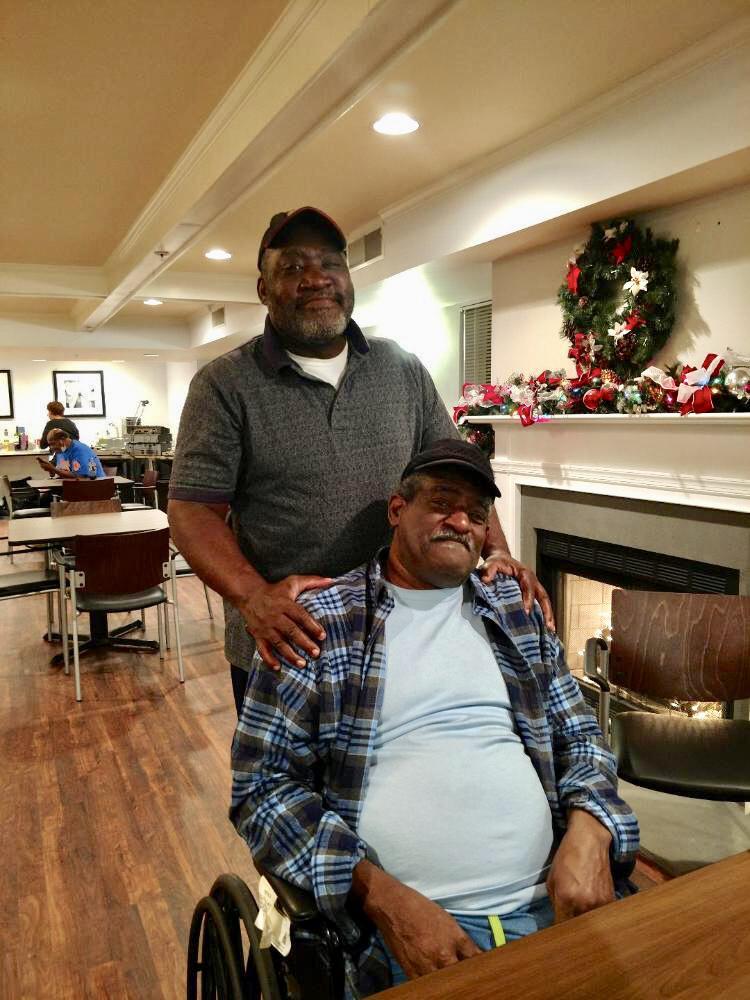 Daddy at card game night