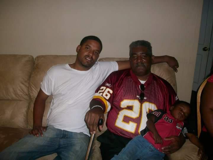 Dad with Todd and little David