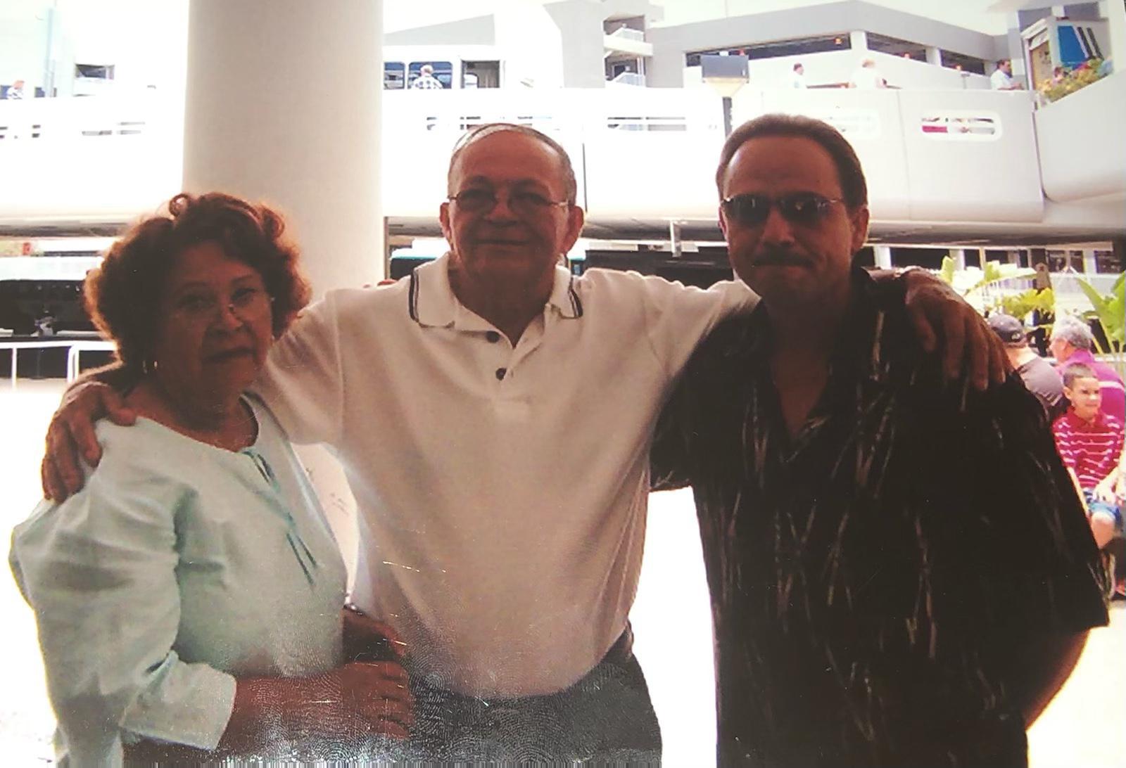 Carmen, Big Papi, and Dad