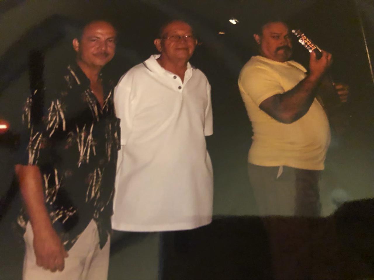 Dad, Big Papi, and Rafy Jr