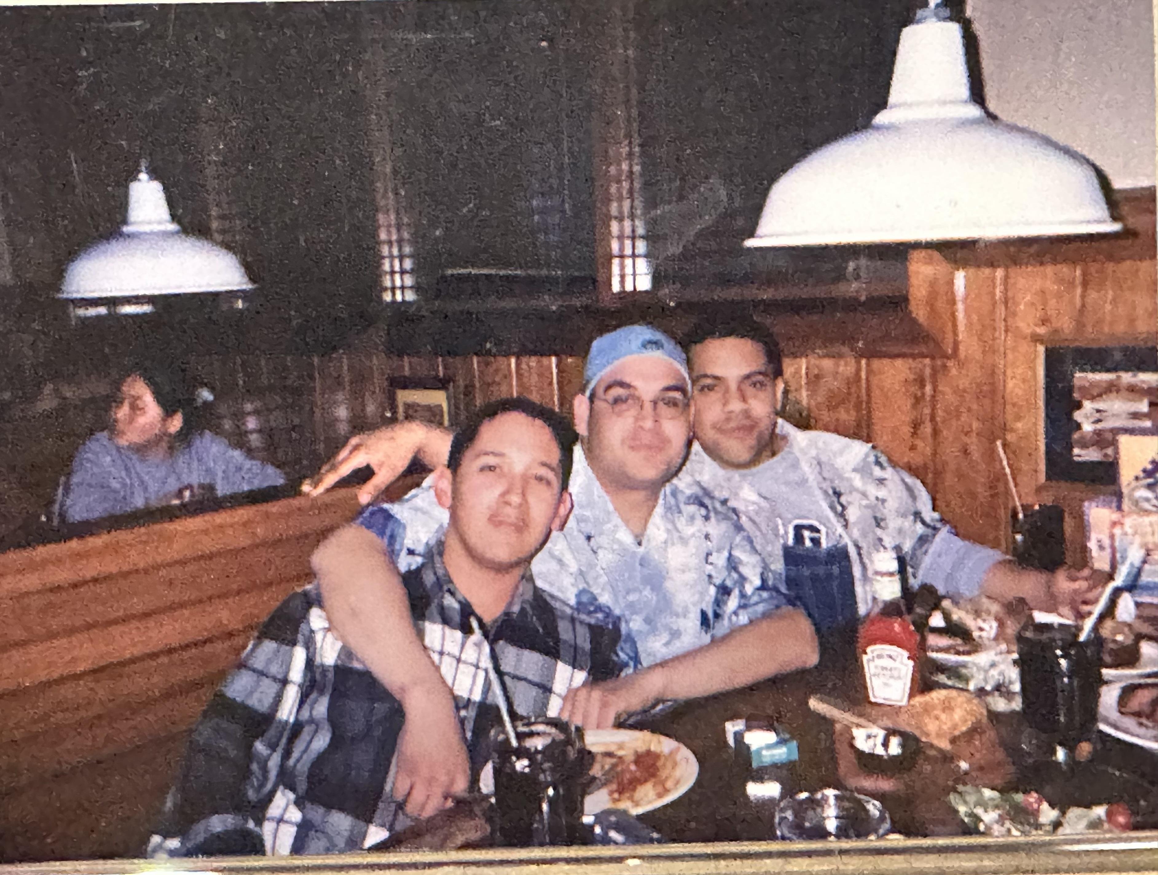 Ruben with Aaron and Guillermo