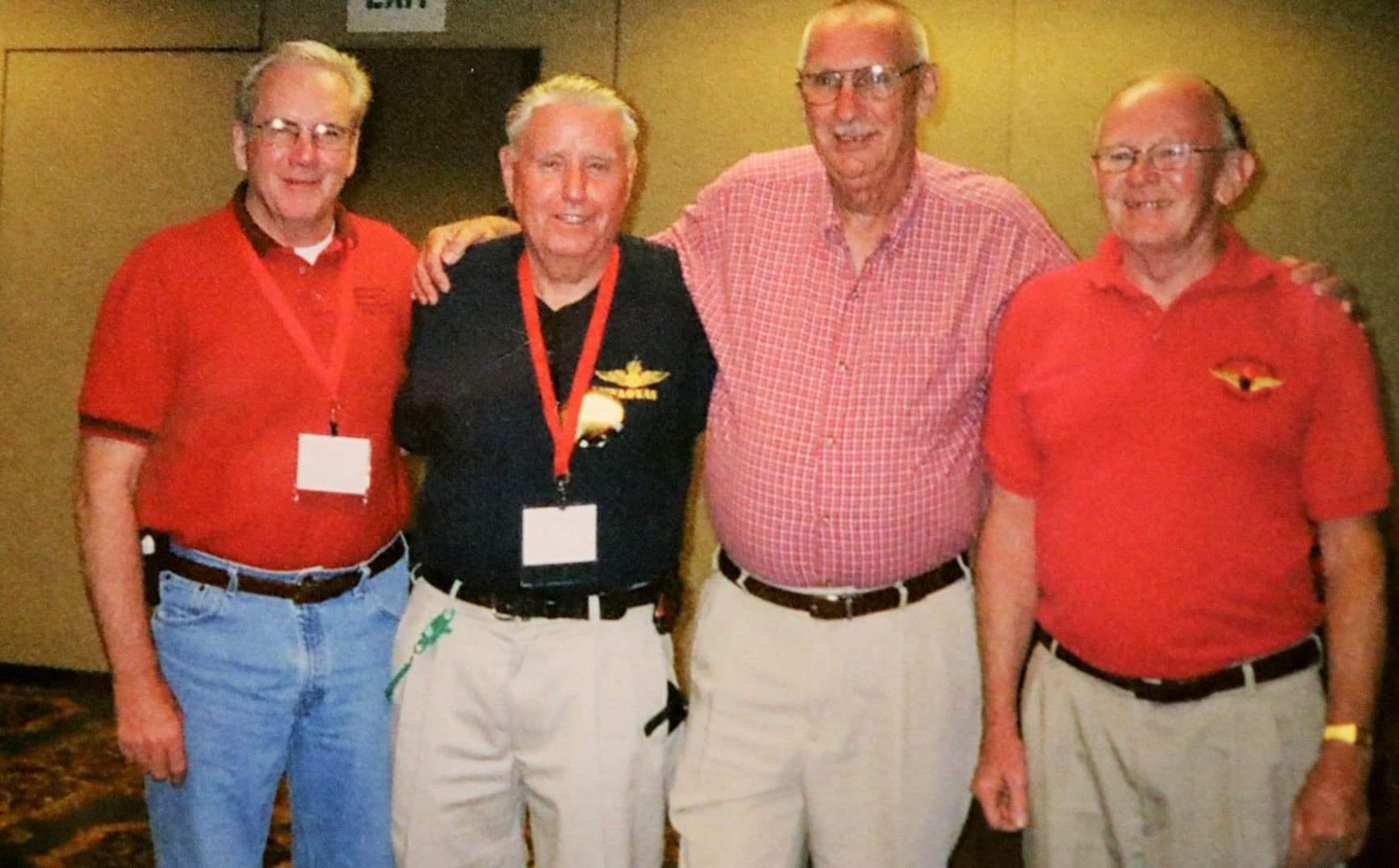 Papa Bill with Navy buddies a…