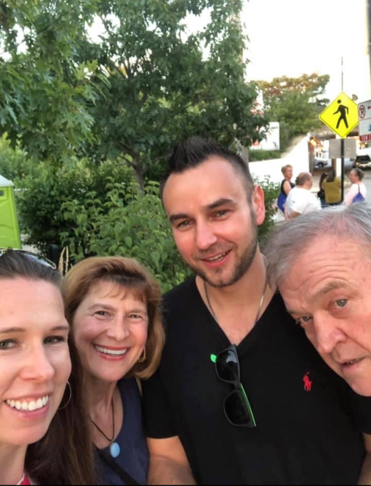 Ran into each other at the Fe…