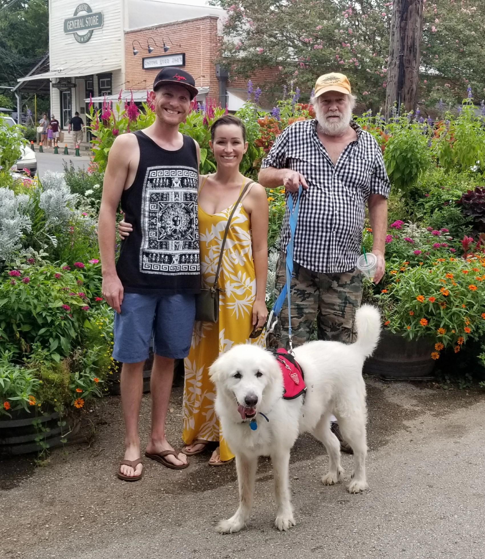 Tim, Austin, Danise, and Moun…