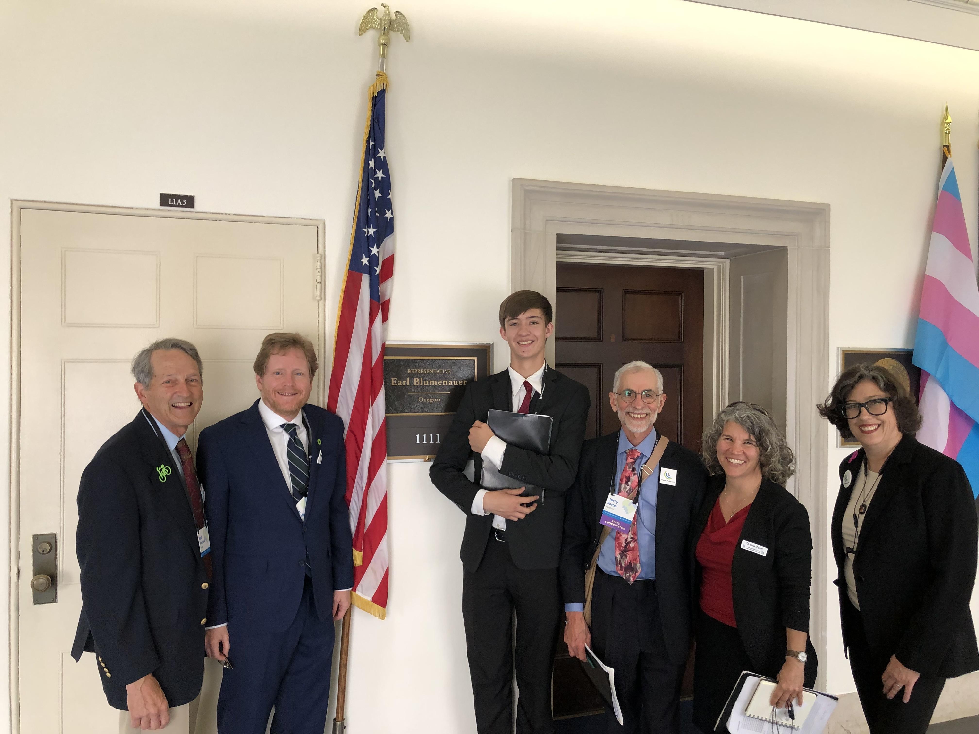 KB lobbying w/ CCL volunteers…