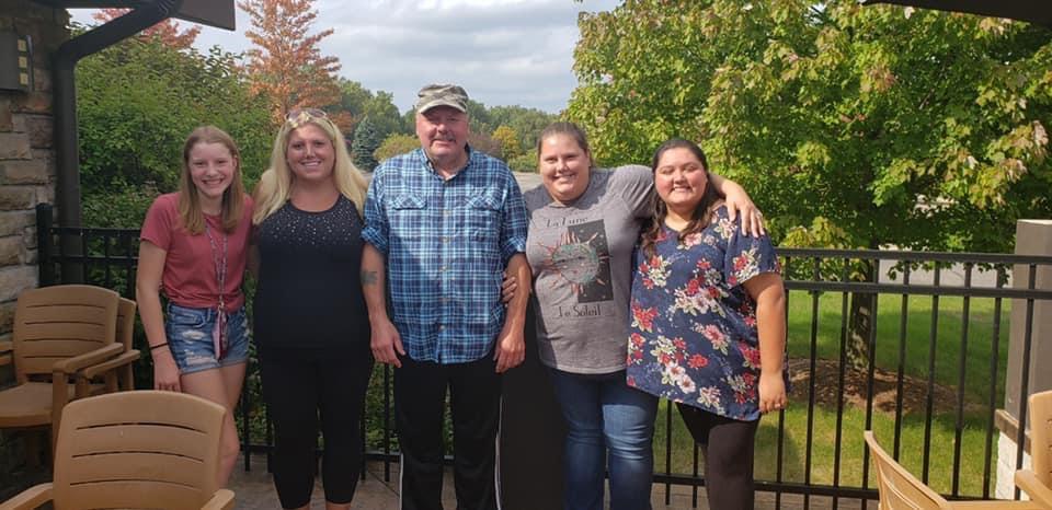 Celebrating dads birthday