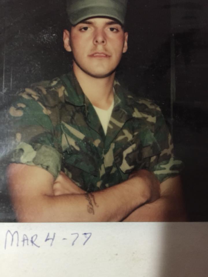 Dad in the Marines