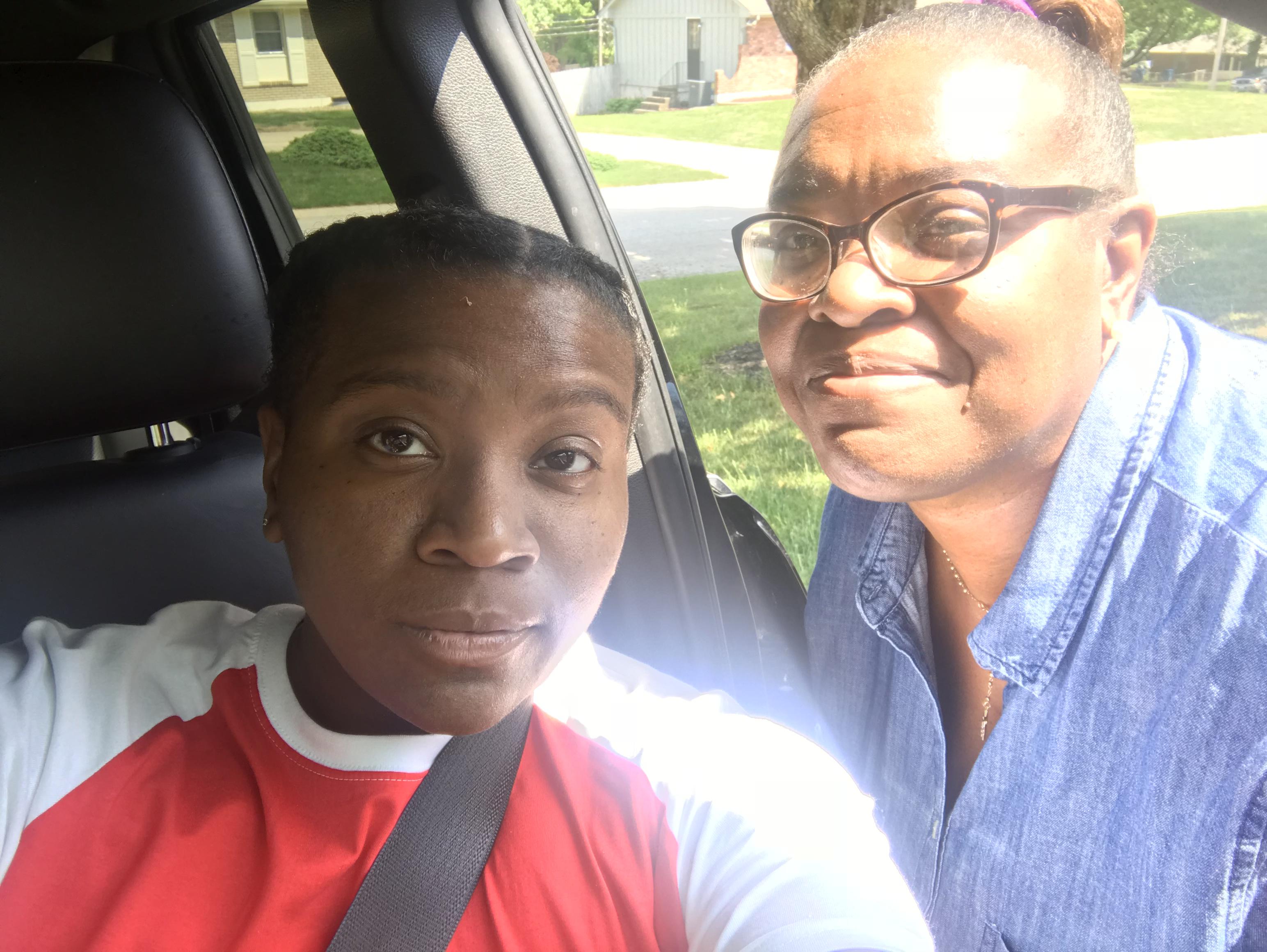 Pamela (mom) and Alesha (daug…