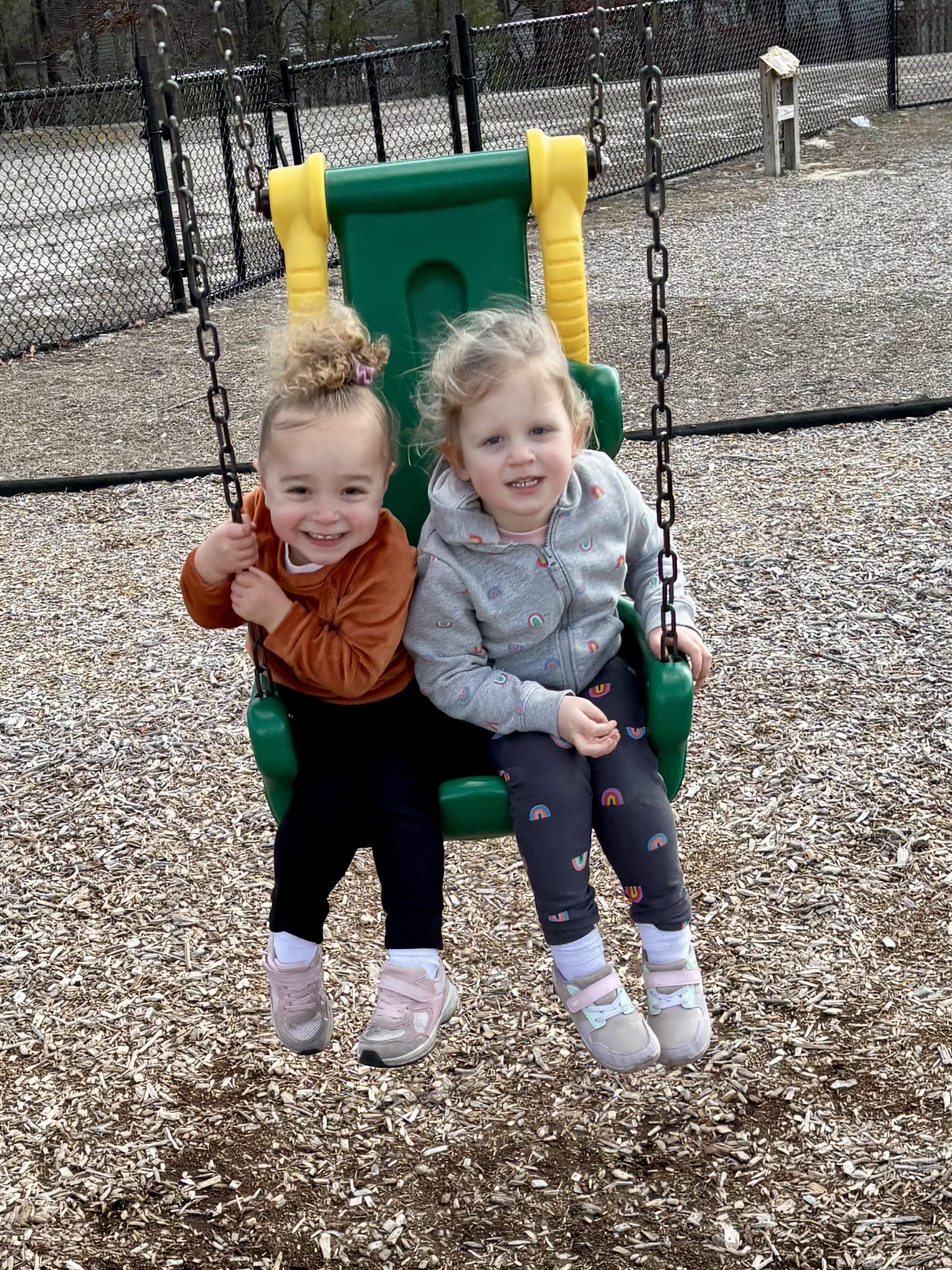 Park play date. Kim introduce…