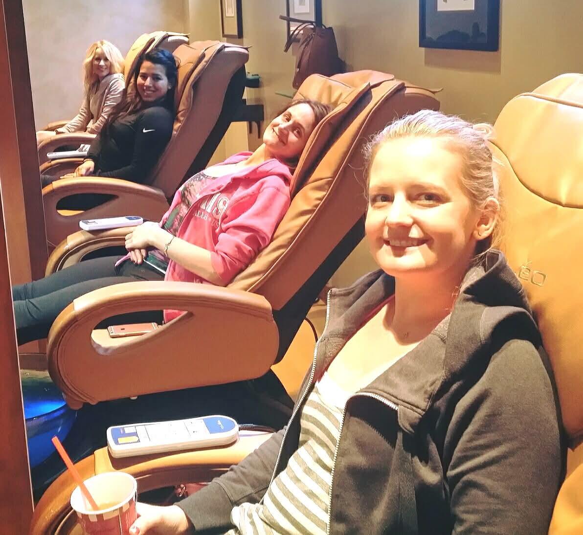 Pedicures - a birthday celebr…