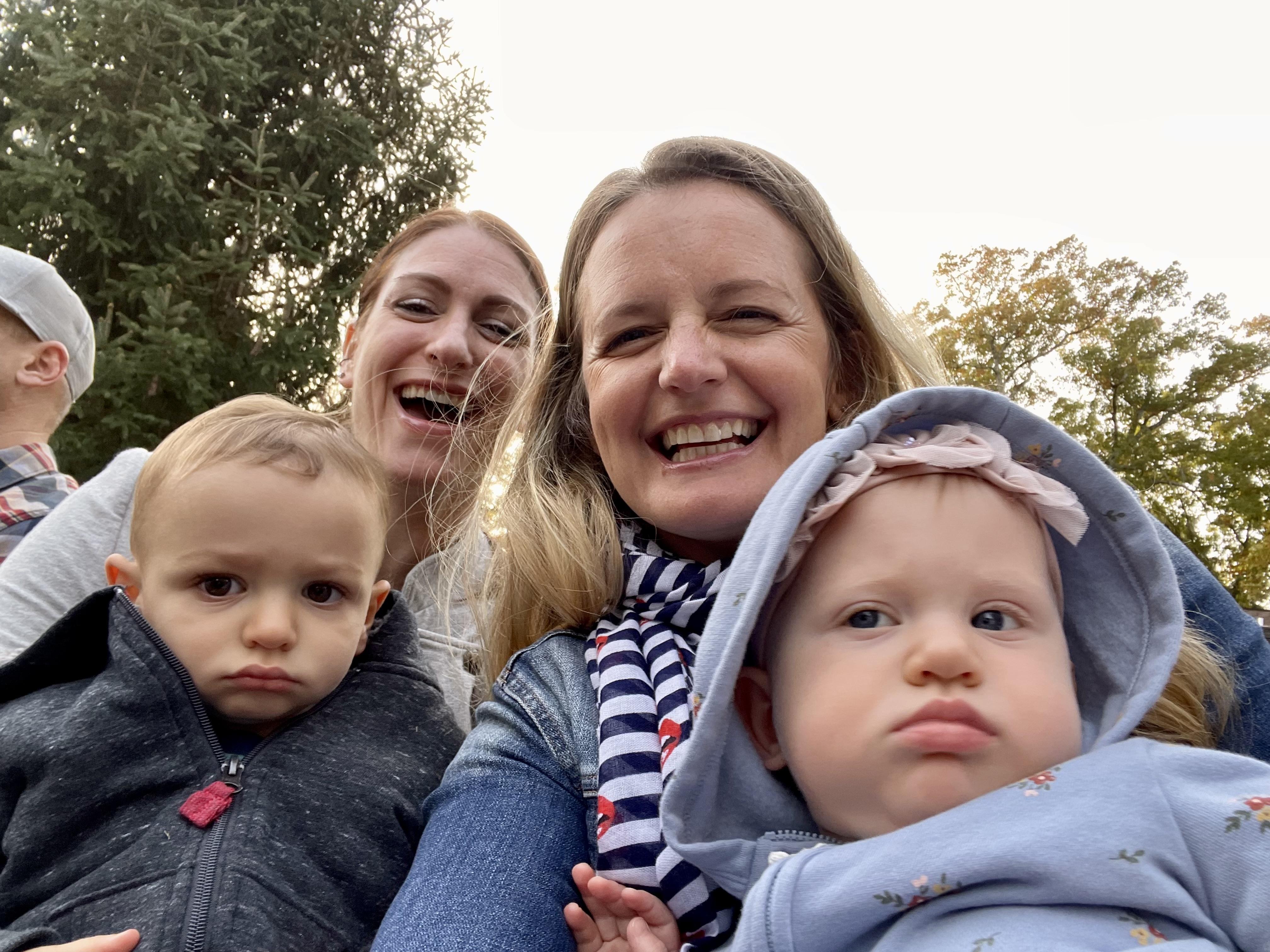 Our first hayride!