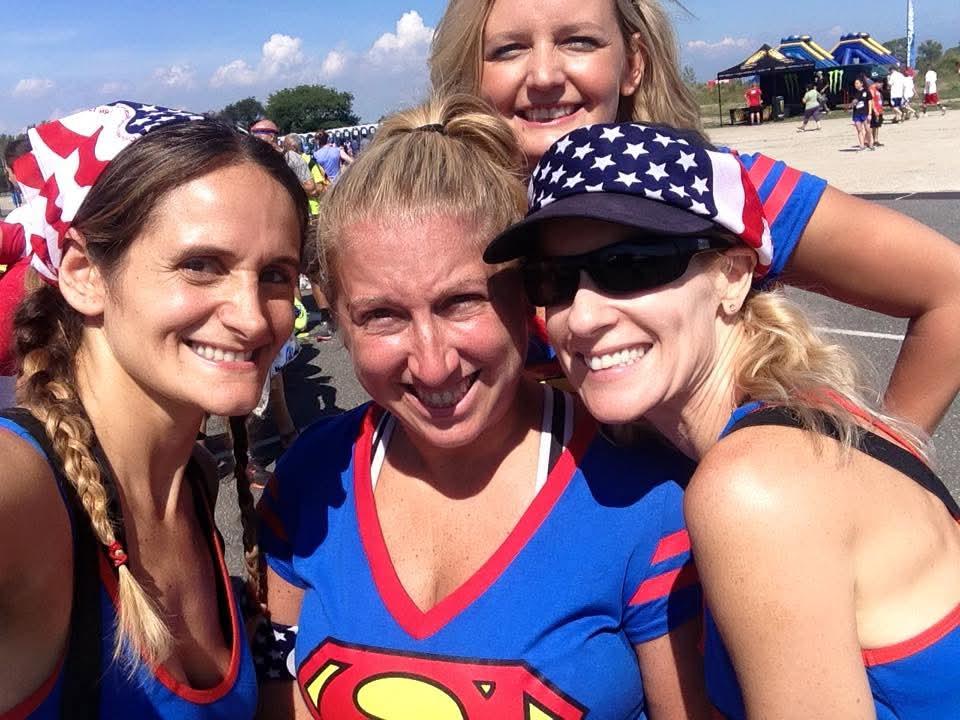 Run run as super hero's - Kim…