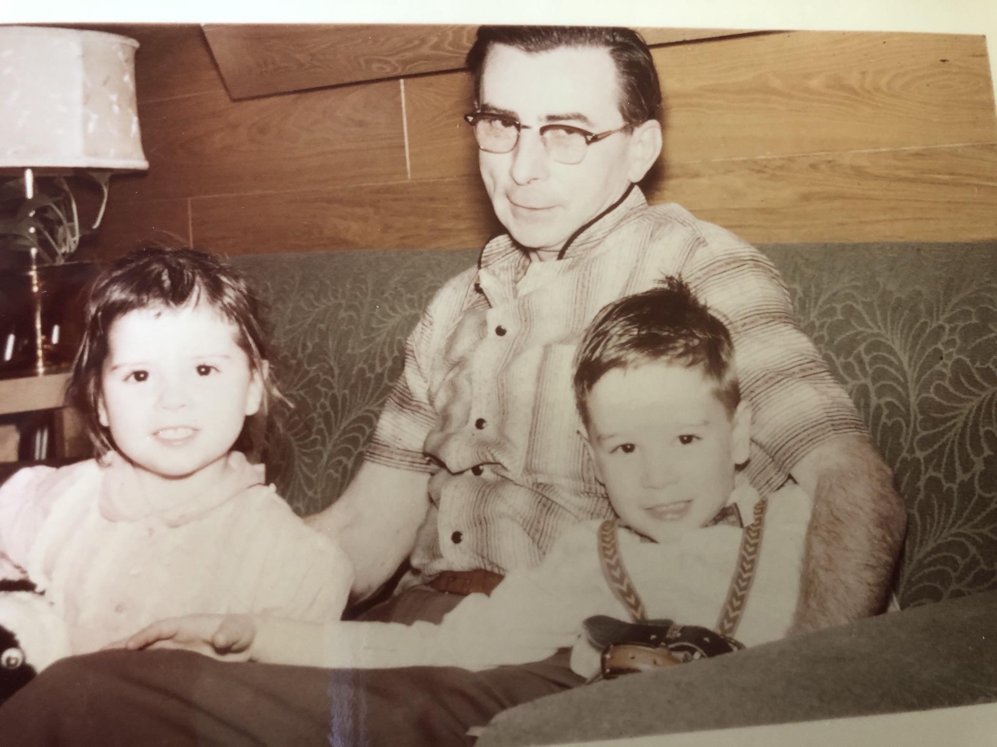 Jerry with Dad and Mariann