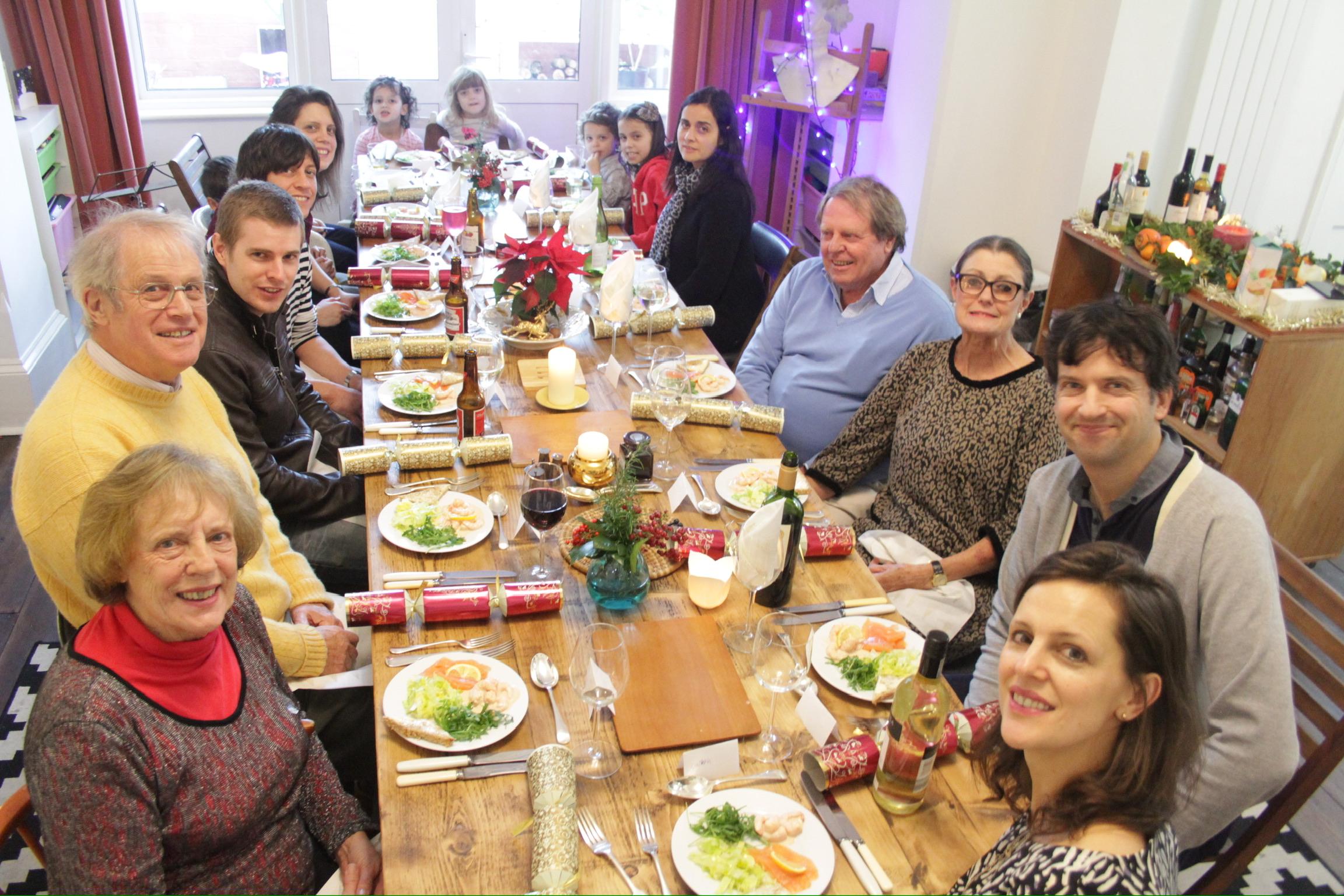 Happy family Christmas times …