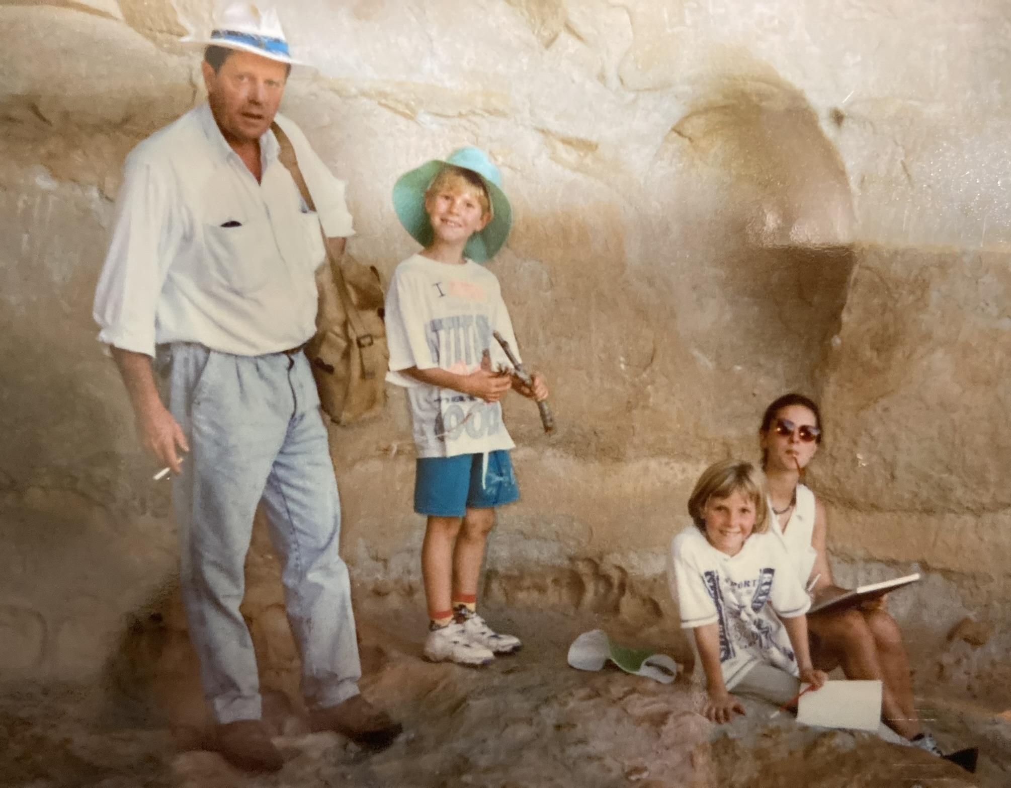 Happy memories of family visi…