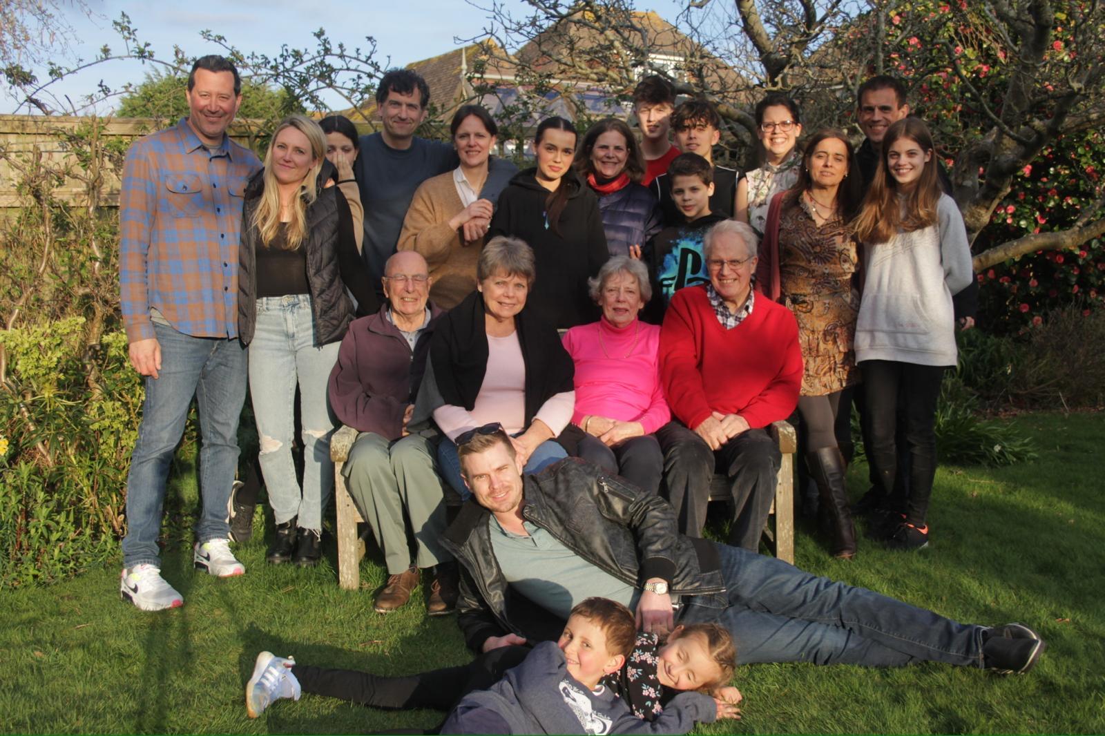 Seb and LA, SA and UK family.…