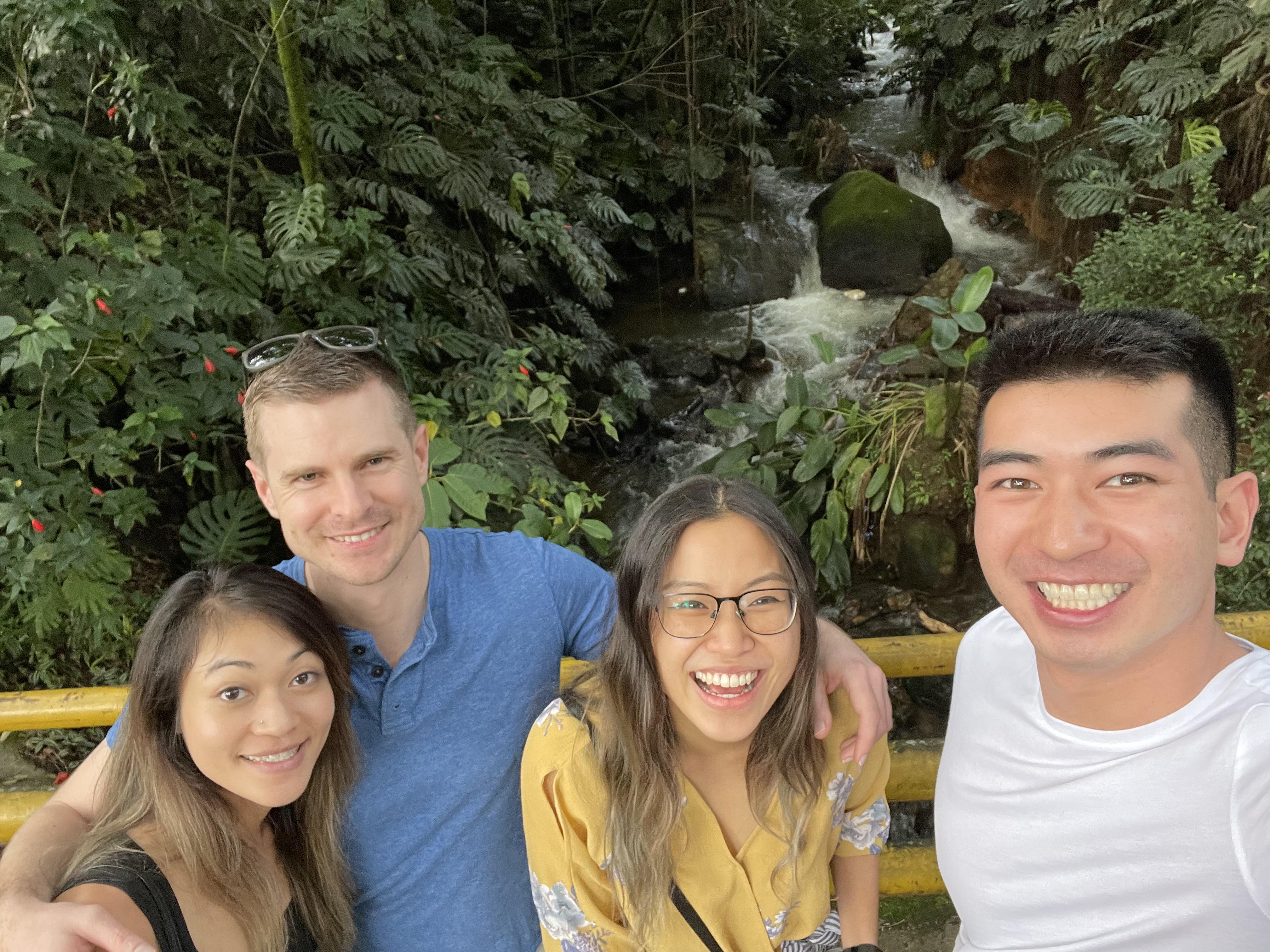 Post brunch in Colombia