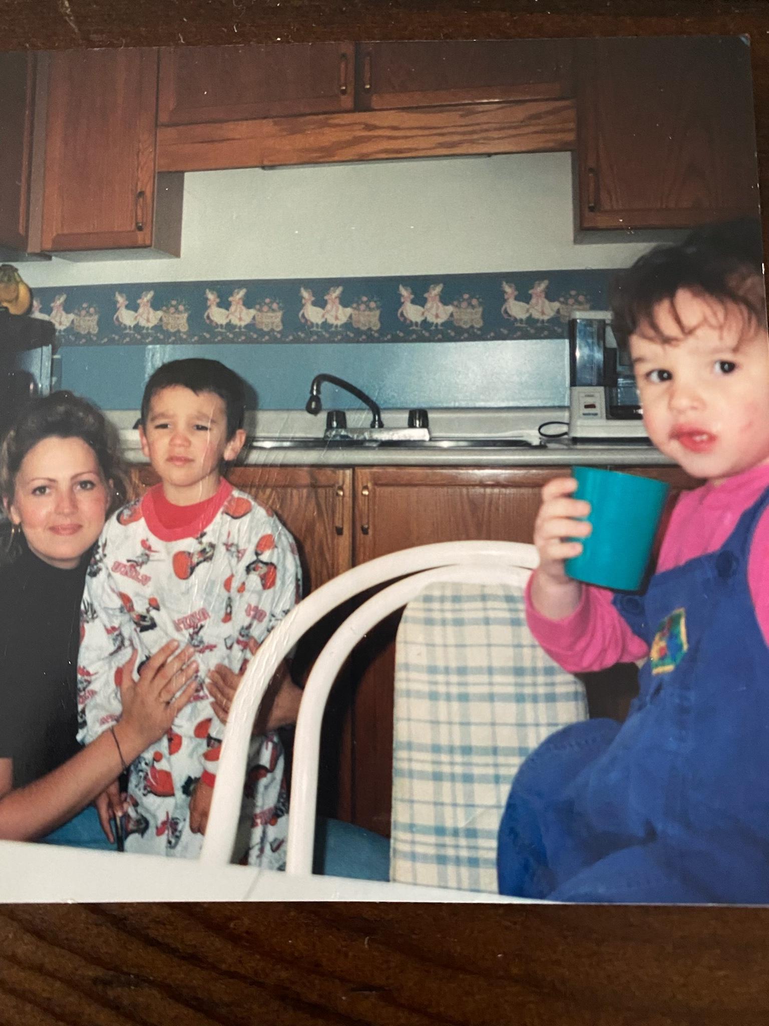 Beth and her children