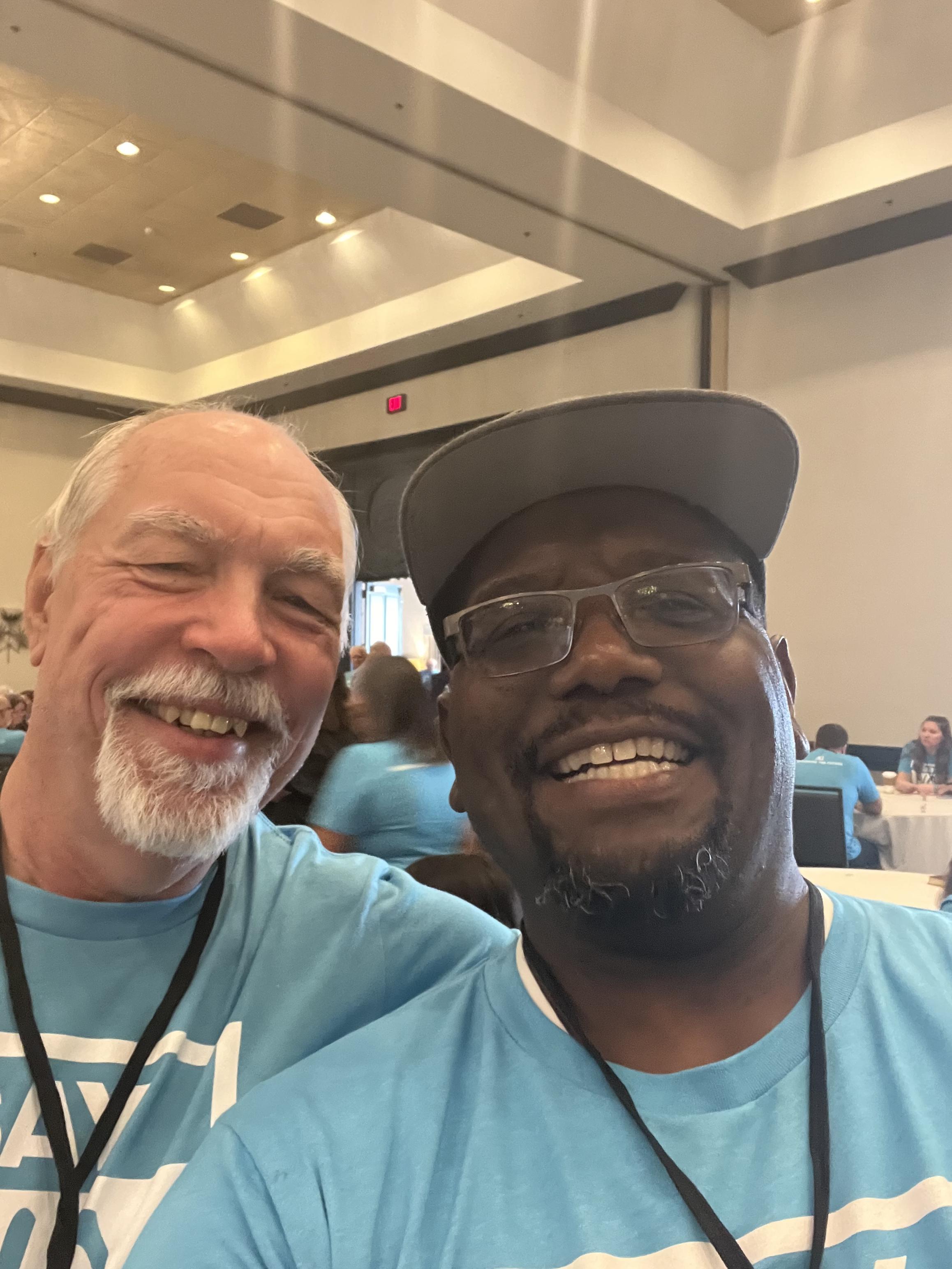 Paul & Masco Selfie @ NCA…