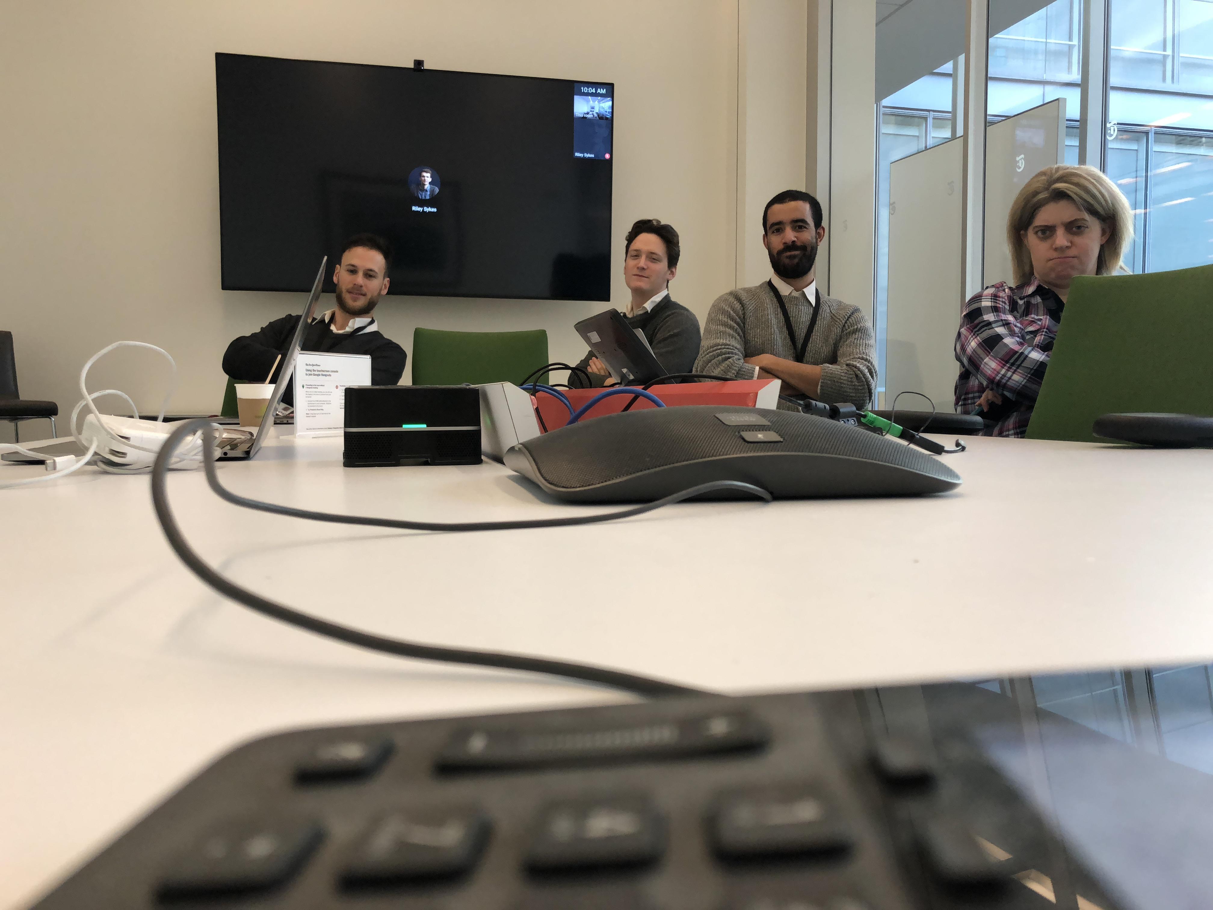 Trying to make meetings more …