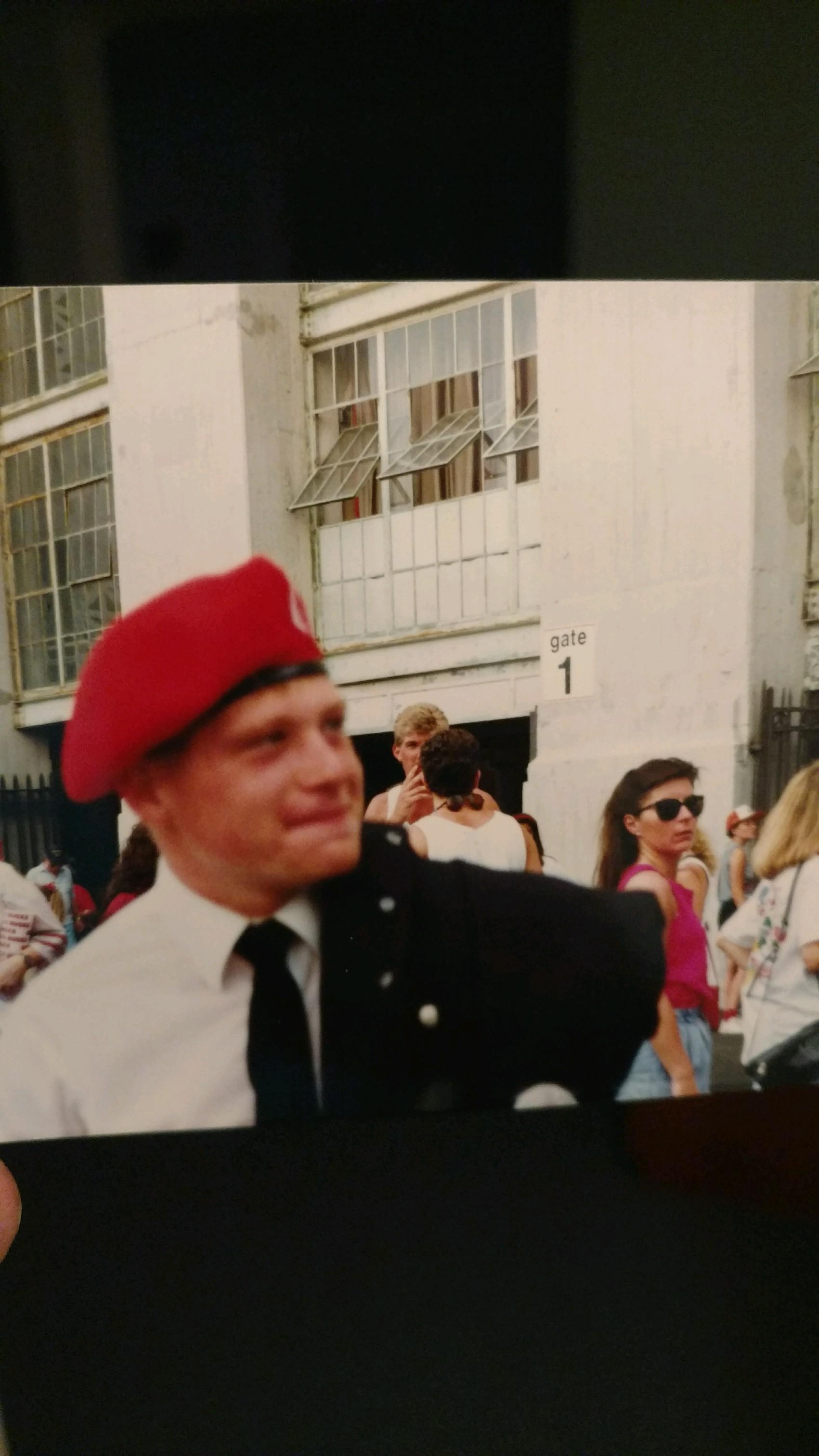 Alan in OSU marching band.