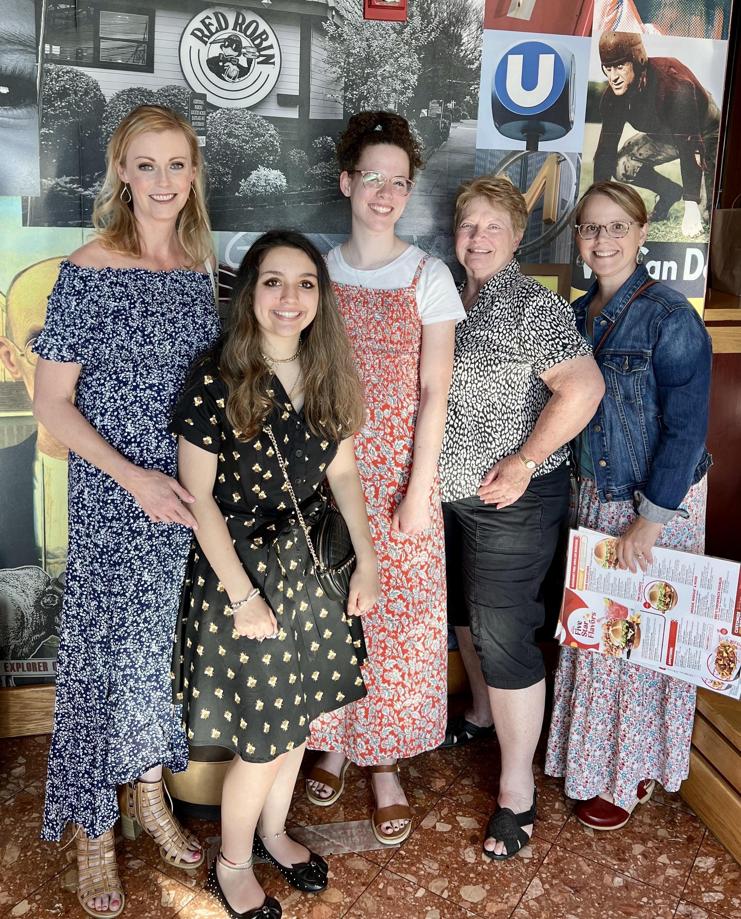 Girls outing to dinner and a …