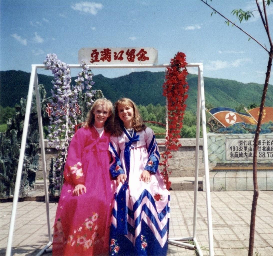 China (North Korea in the bac…