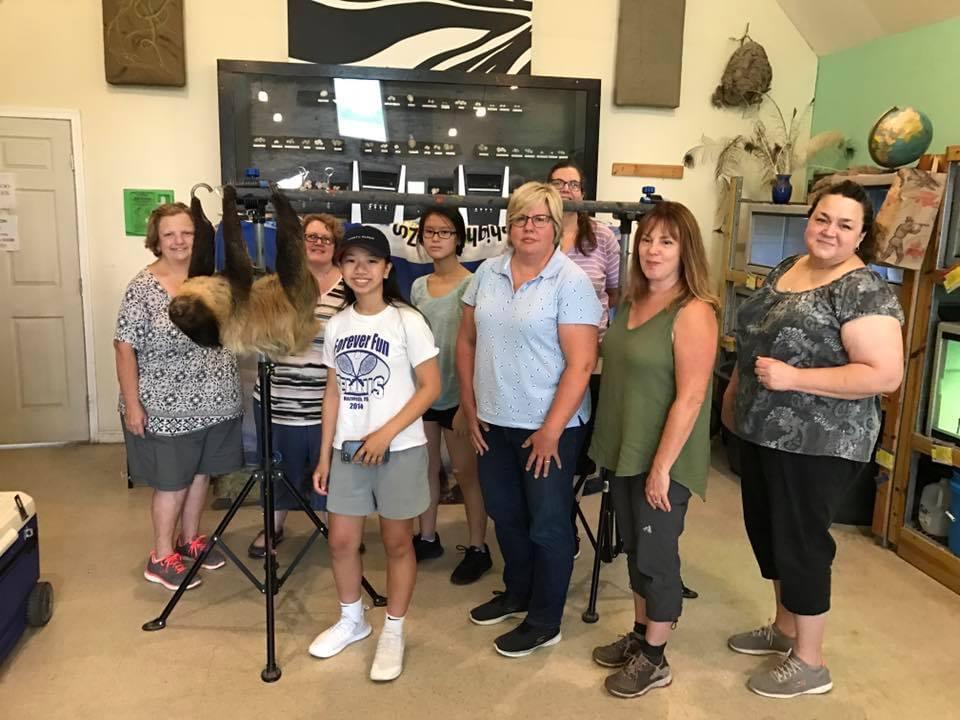 Ferne in our group pic