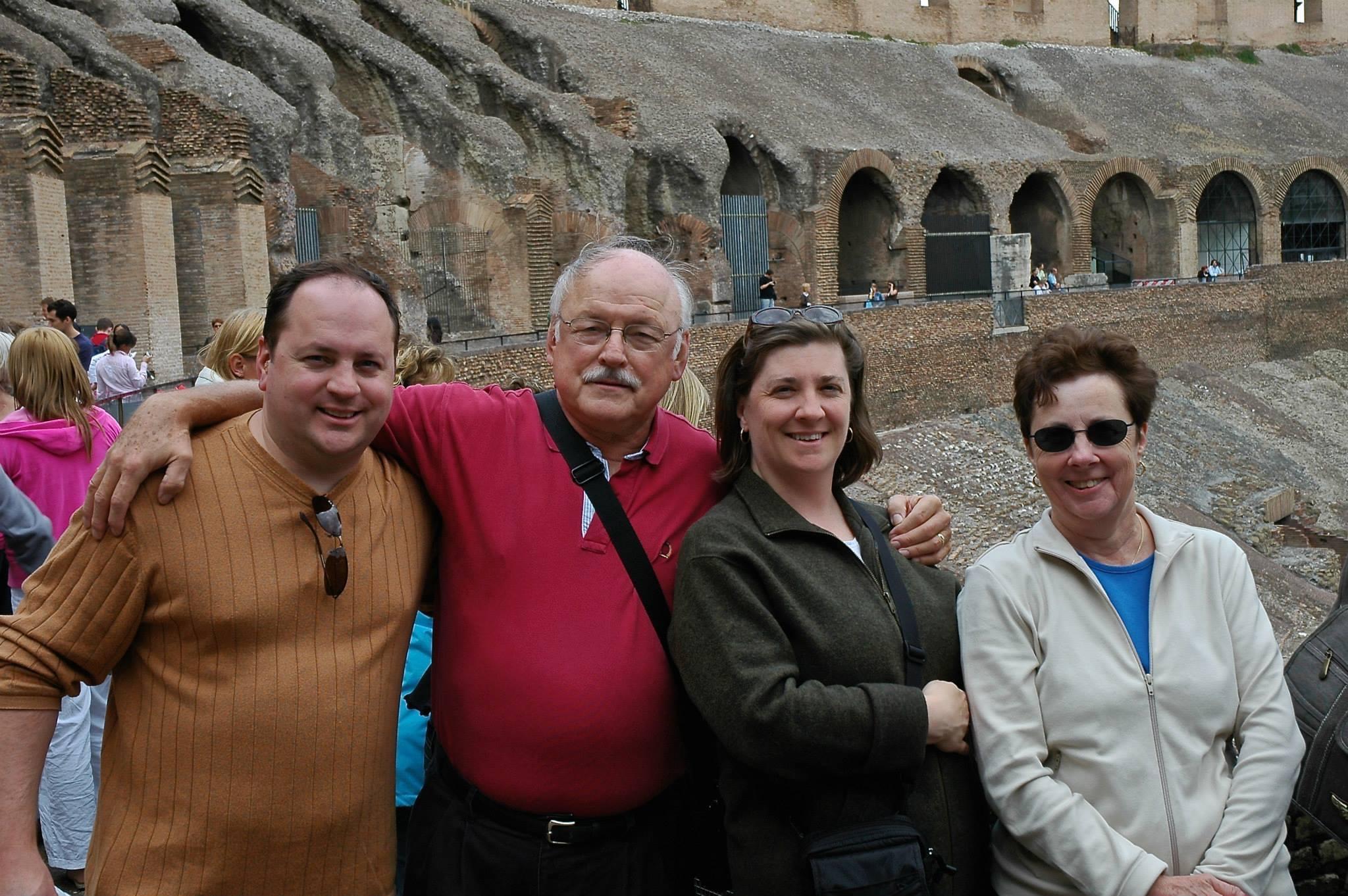 Steve, Jim, Kate and Beth at …