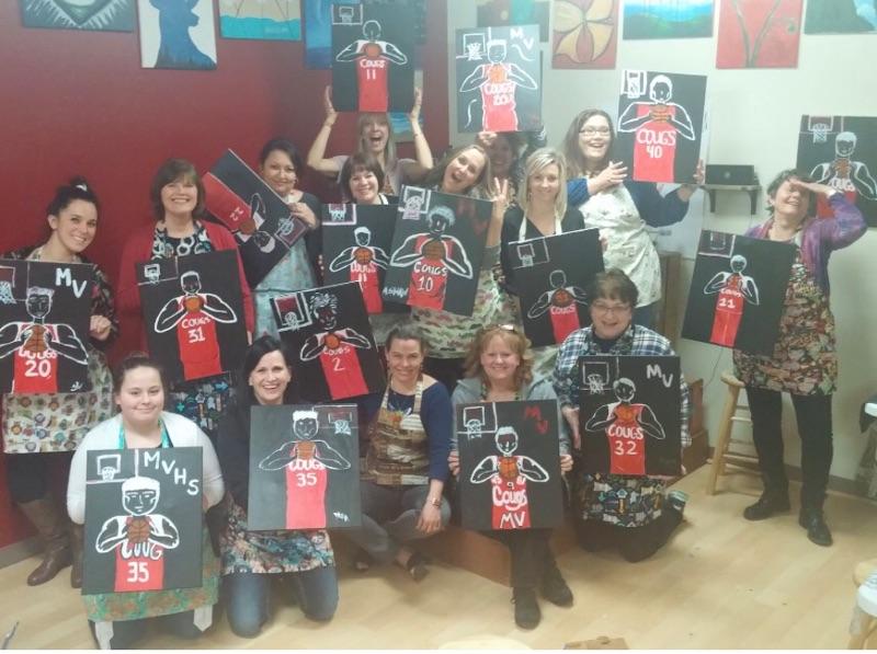 MVHS Basketball Paint a Jerse…