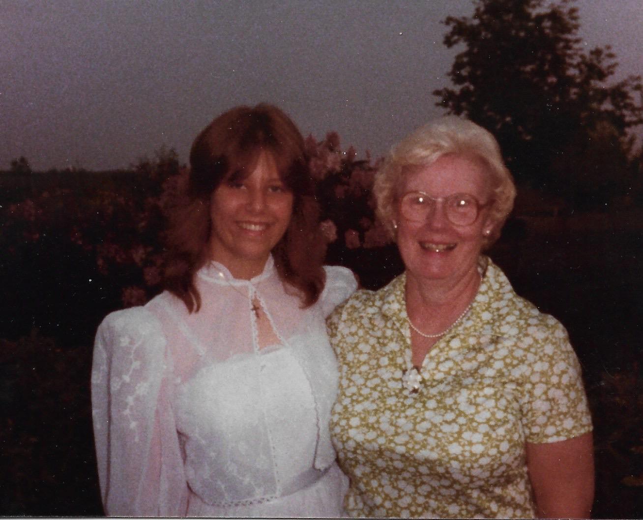 Cathy and her Grandma Borowsk…