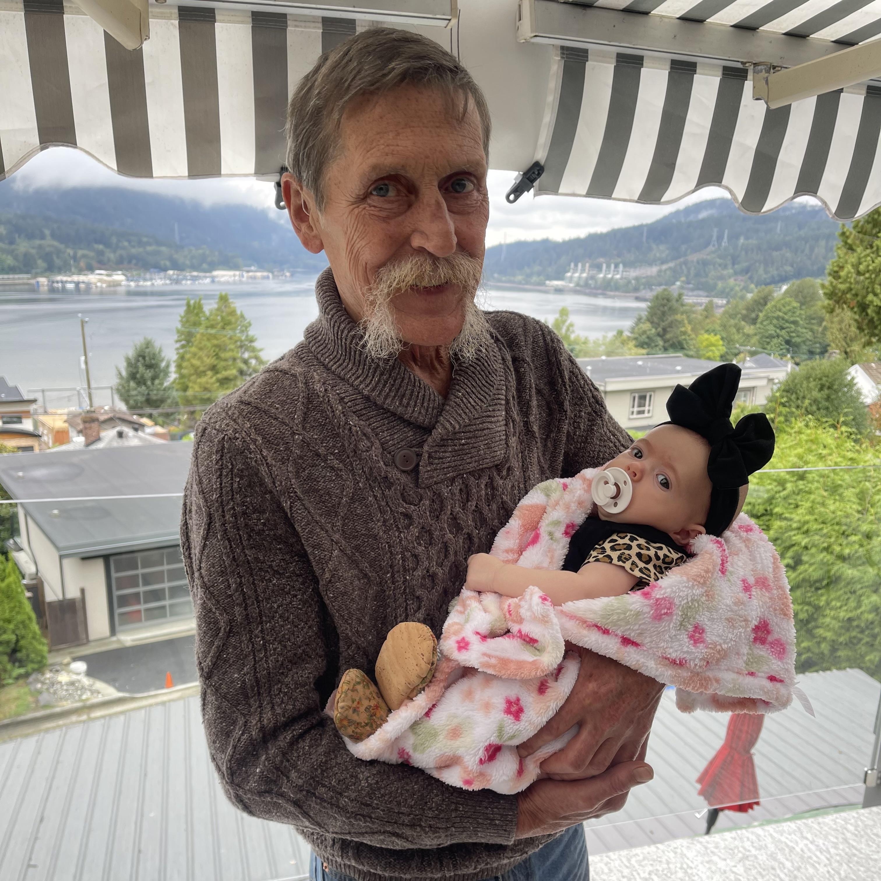 Scott and Granddaughter Eden