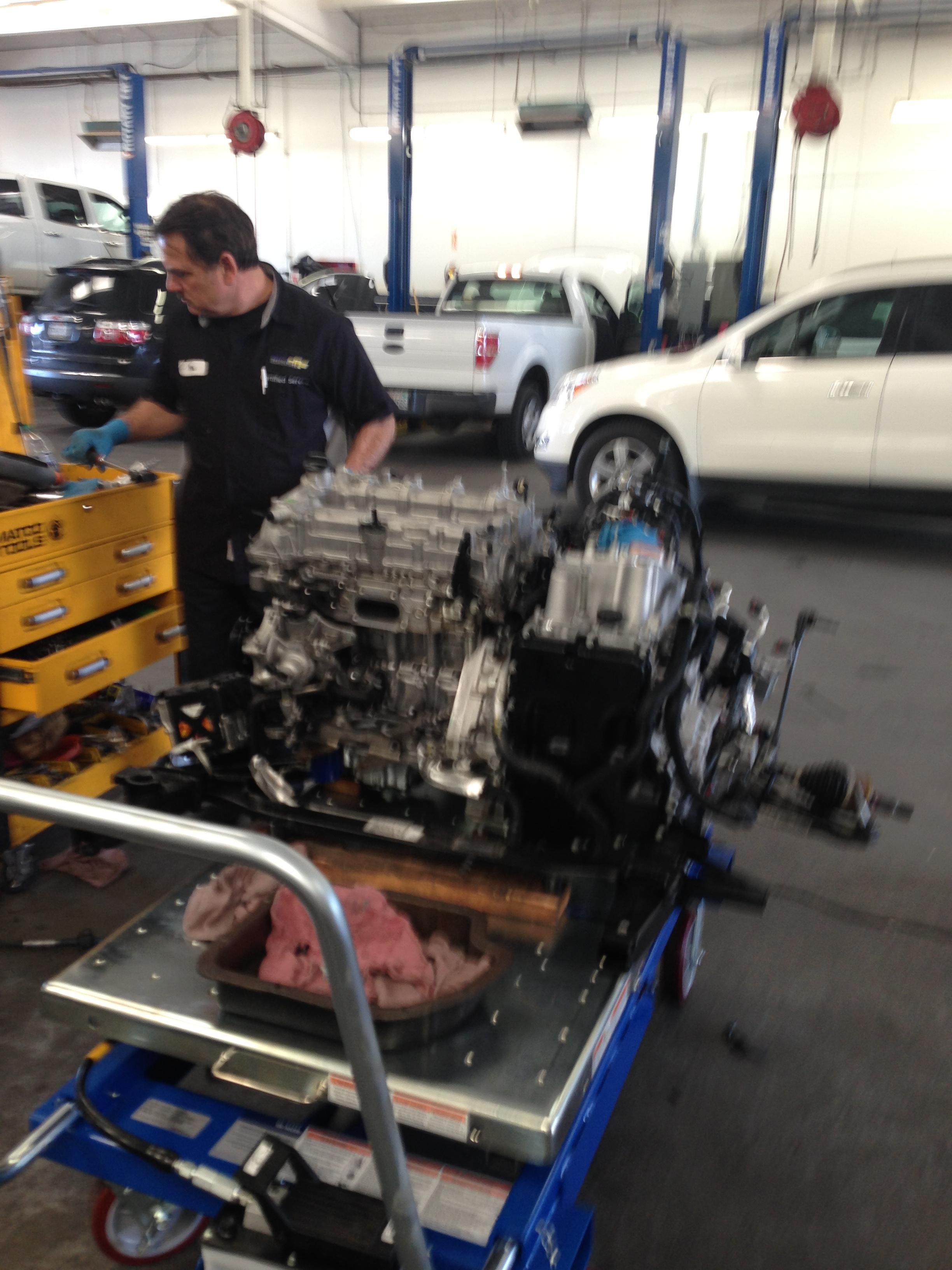 Tim working hard as usual