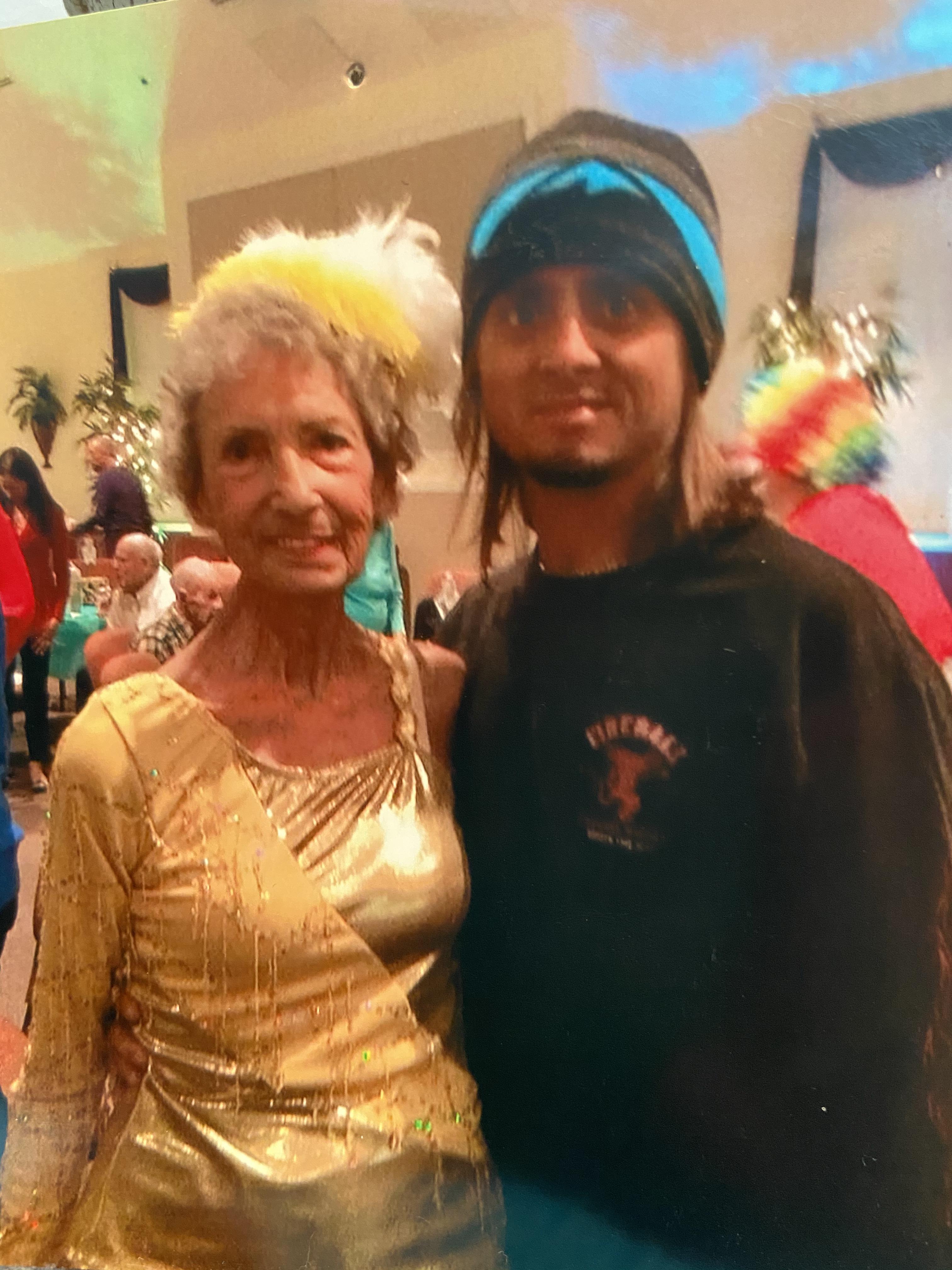 Ben and his Grammy at the Chr…