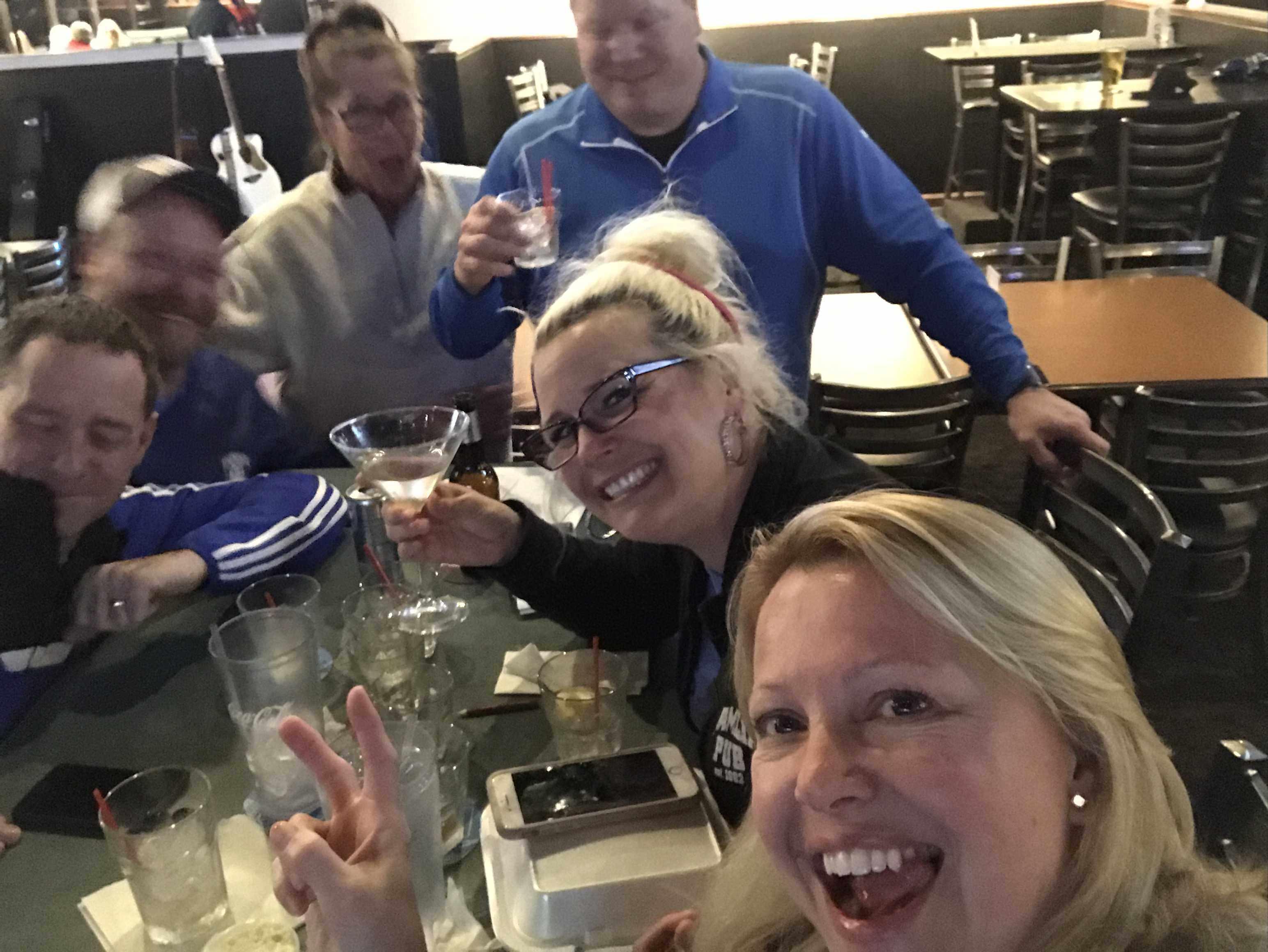 Karaoke was our get away!