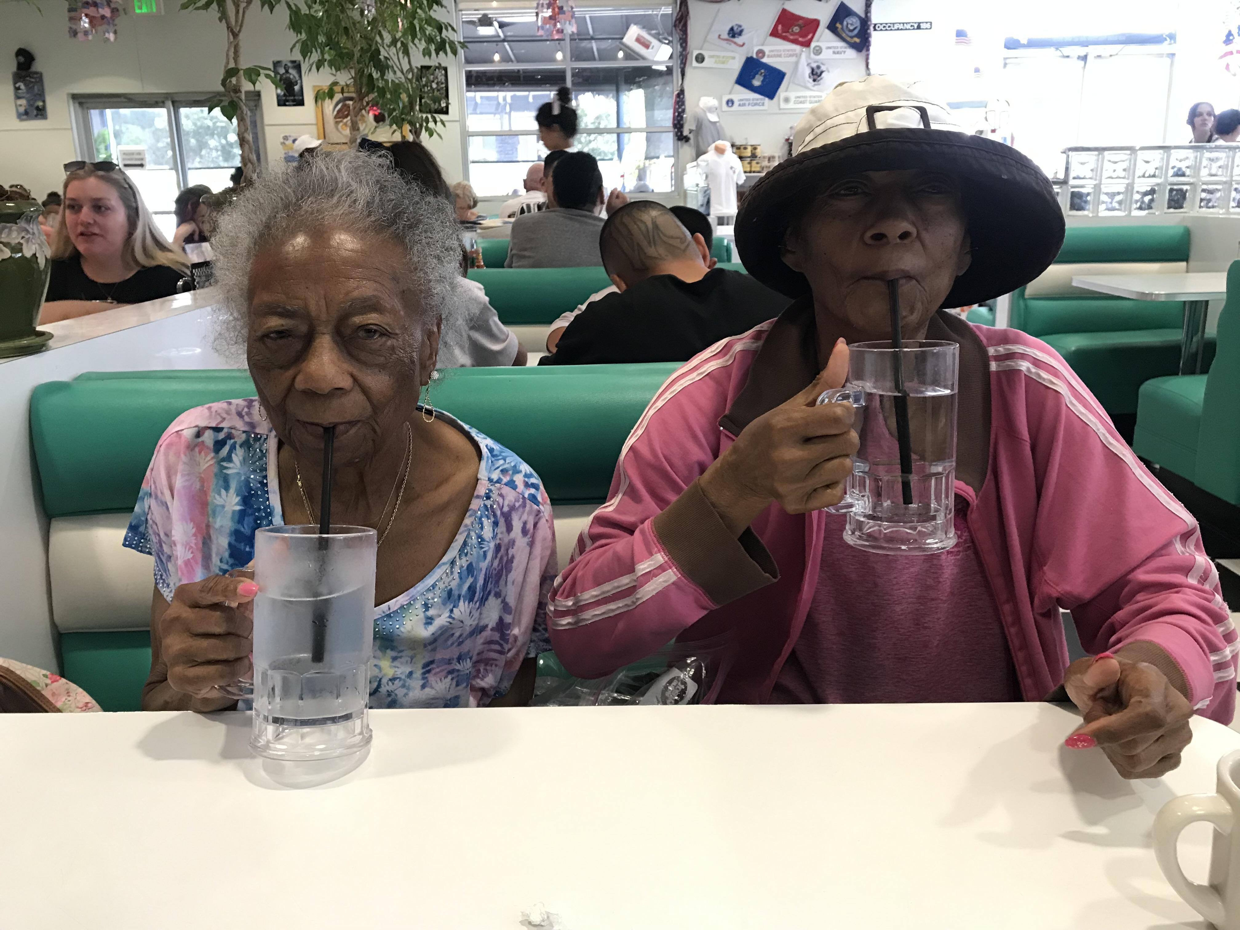 Iretha & Evelyn enjoying …