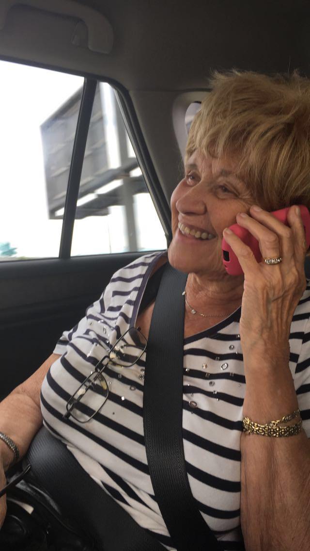 Nana picked up from the airpo…