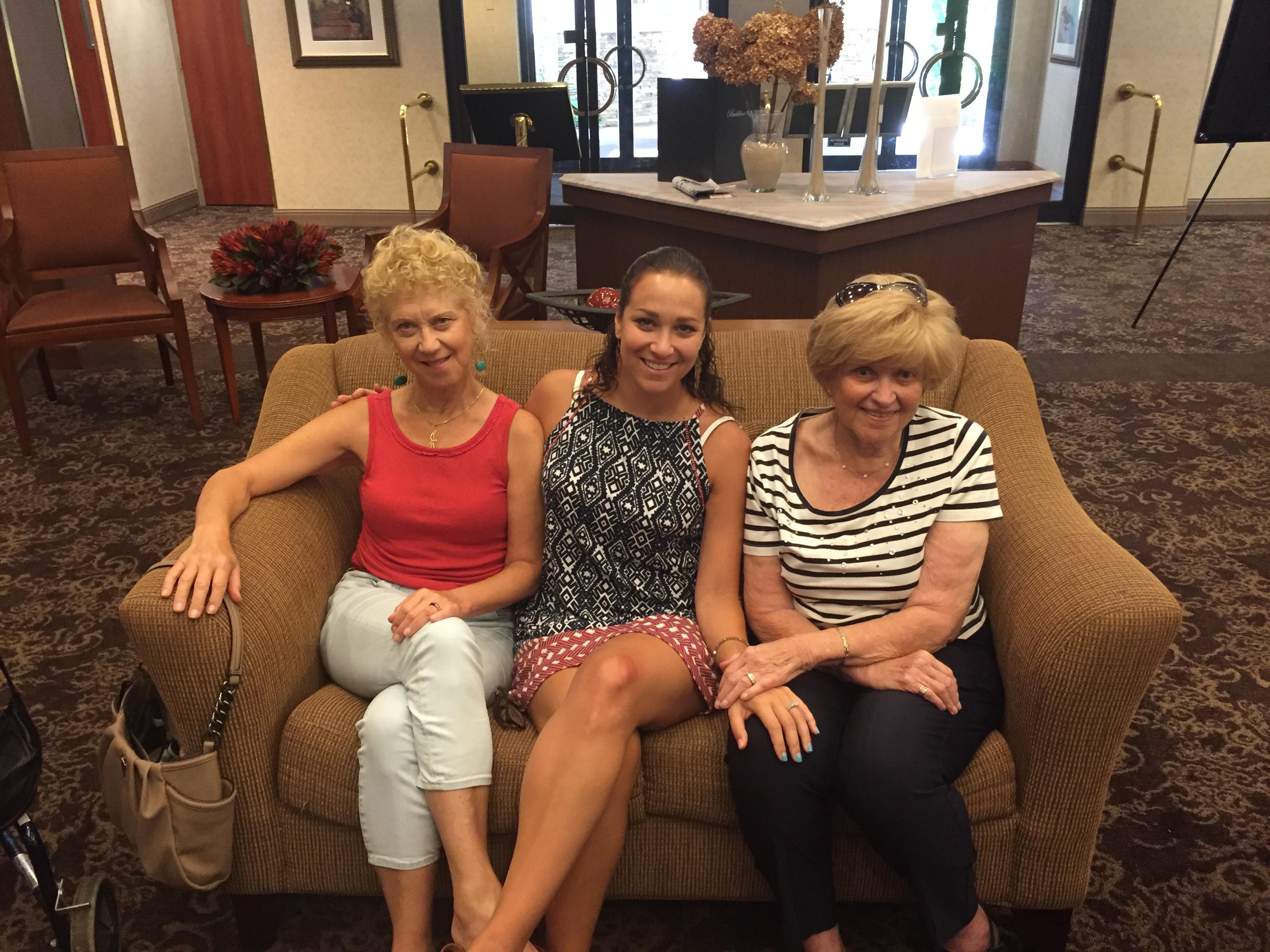 Hanging out at the Marriott i…