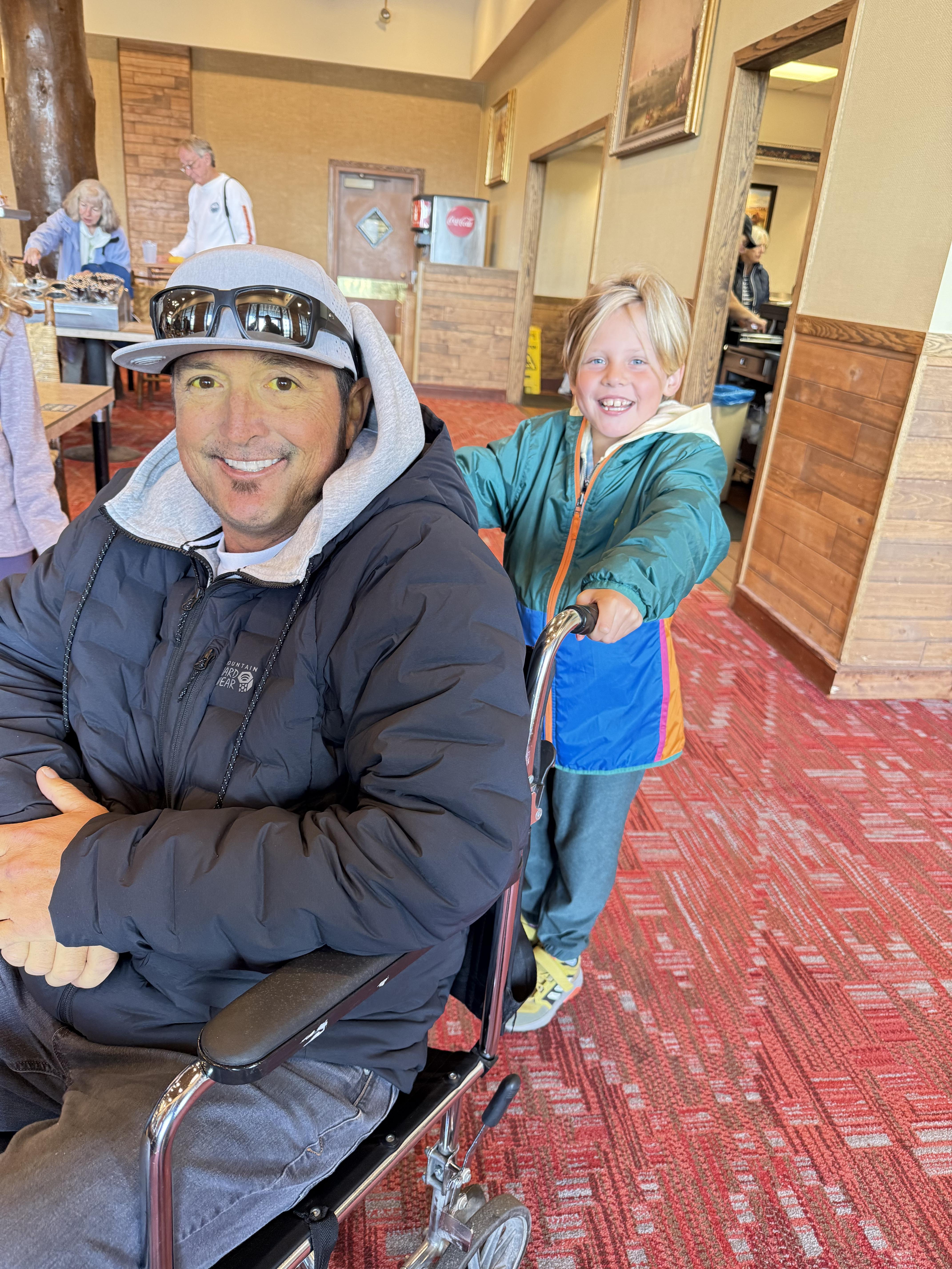 Last week in Yellowstone. And…