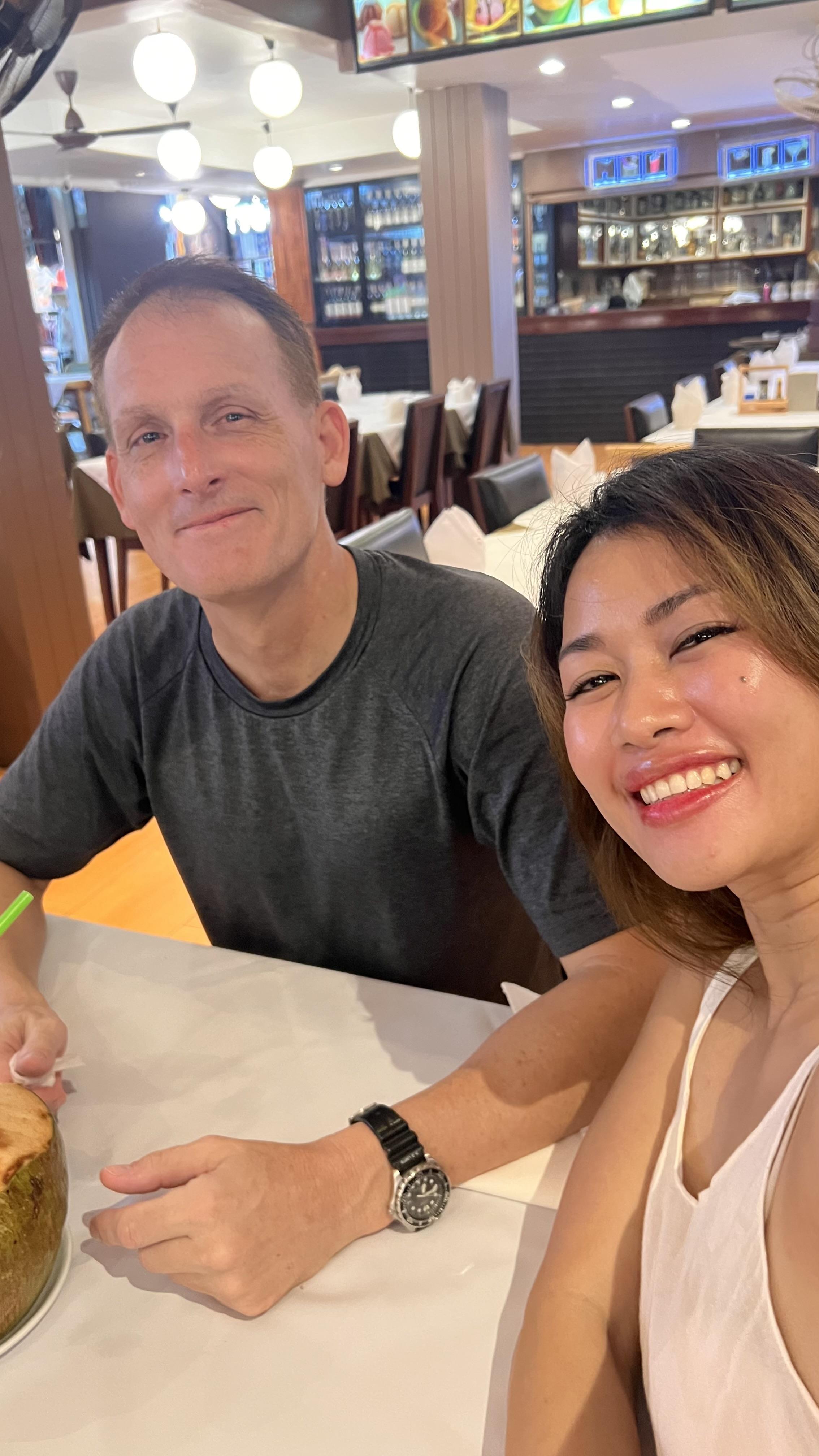 Ken & Sea on 10th wedding…