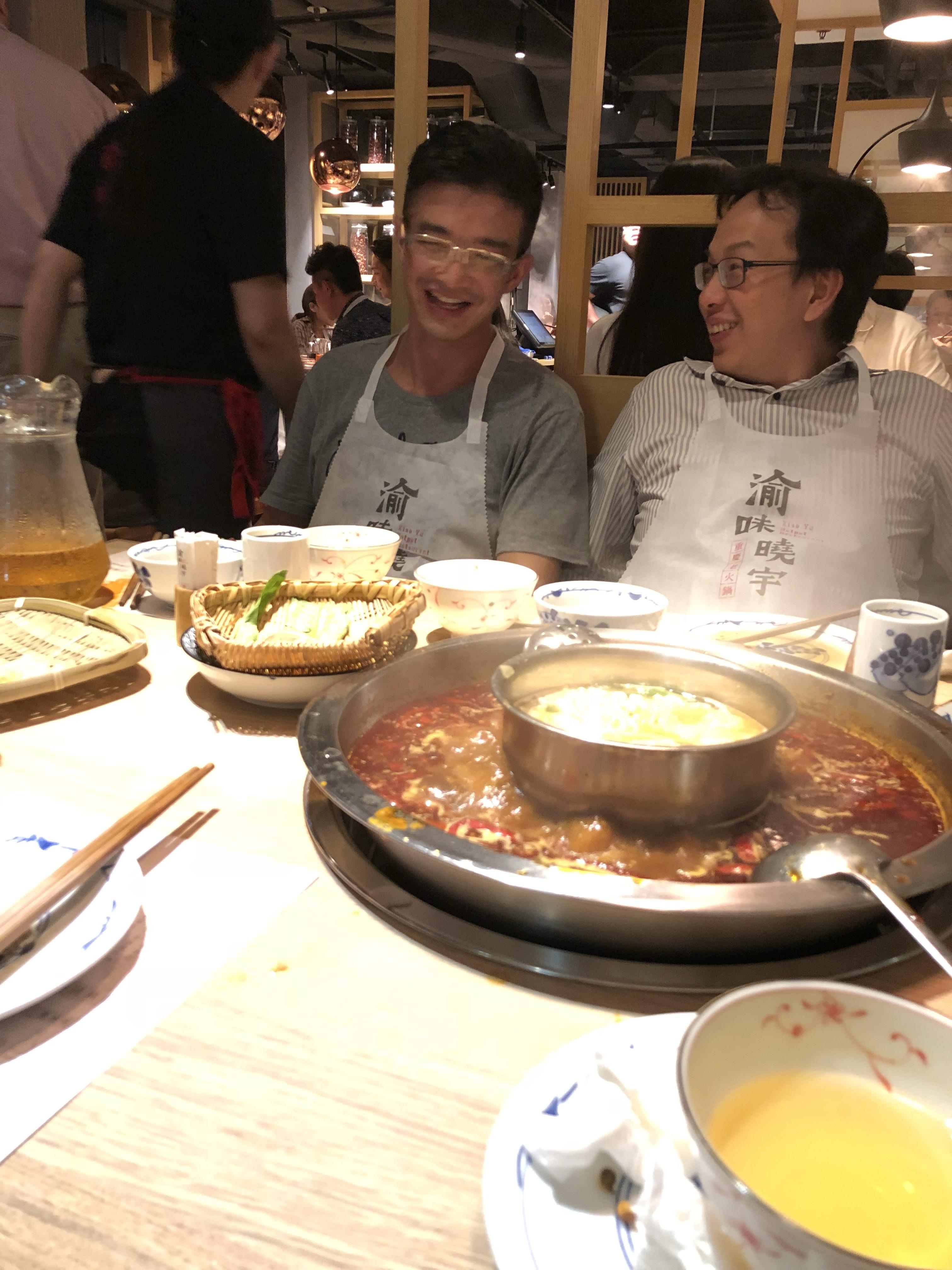 Hotpot dinner at Causeway Bay