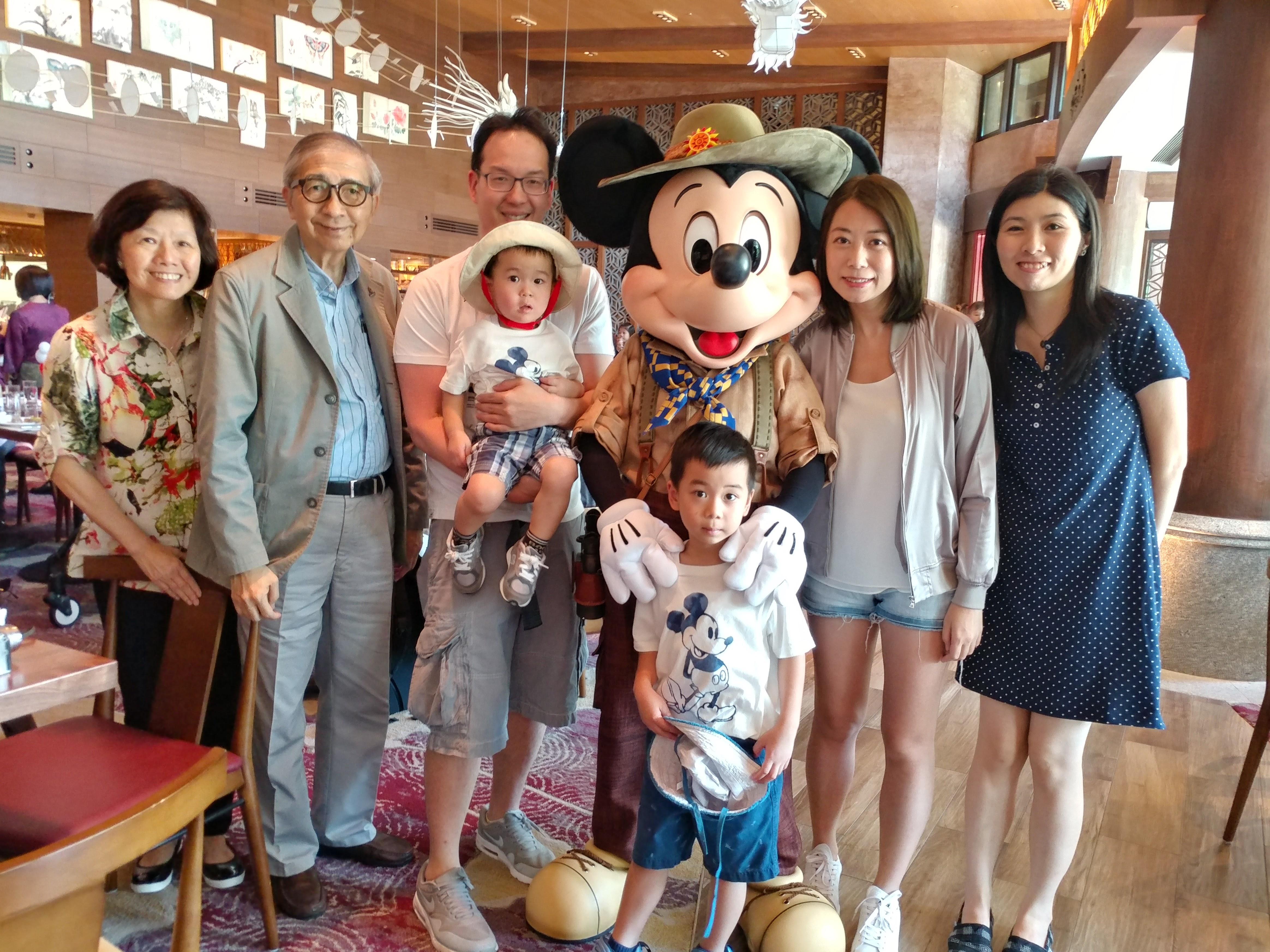 Buffet Lunch with my parents …